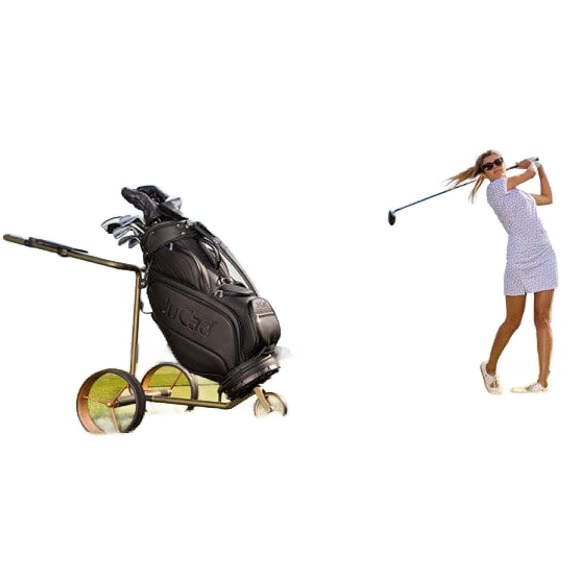 Chariot électrique JuCad Carbon Travel Verde 2.0