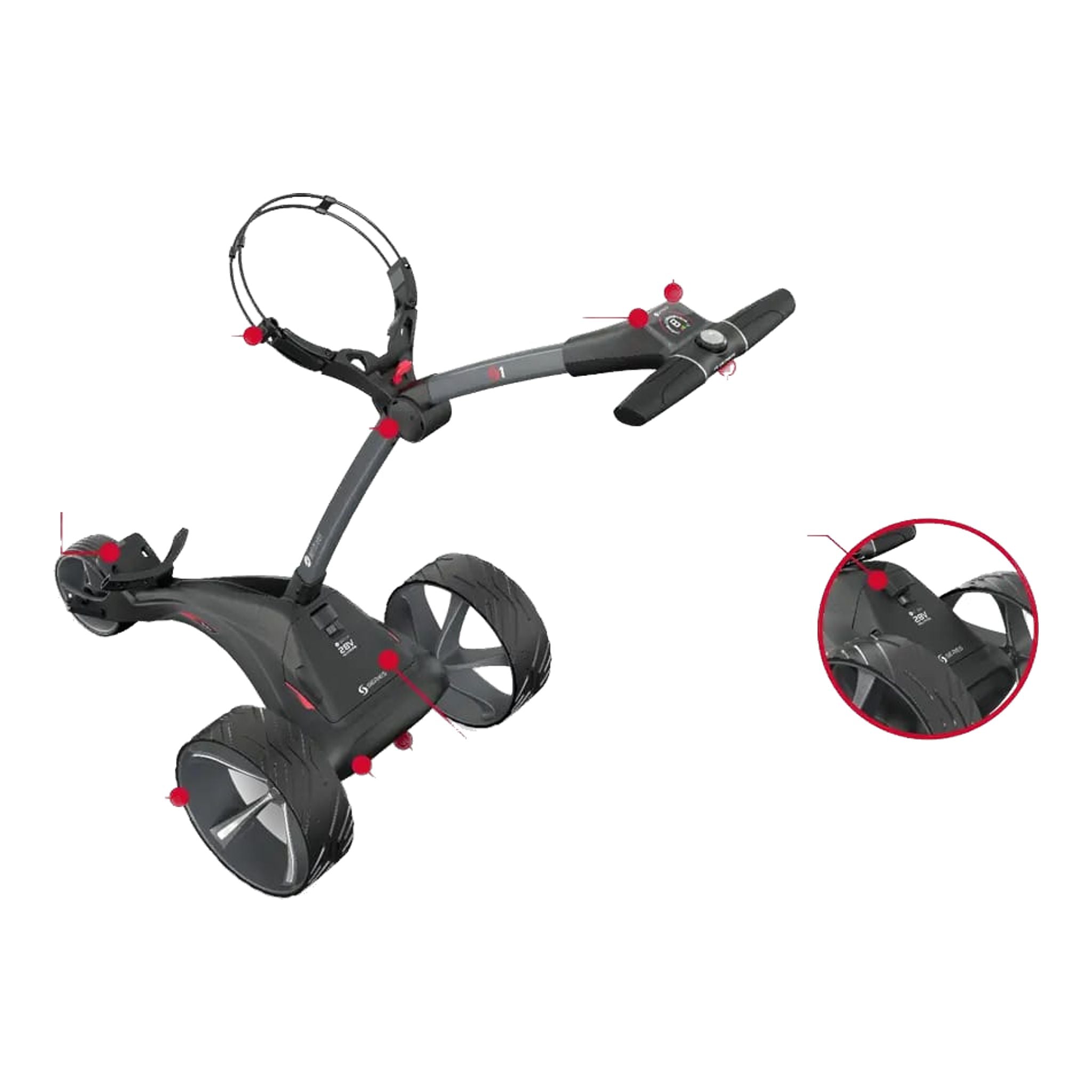 Chariot électrique Motocaddy S1 (2025)