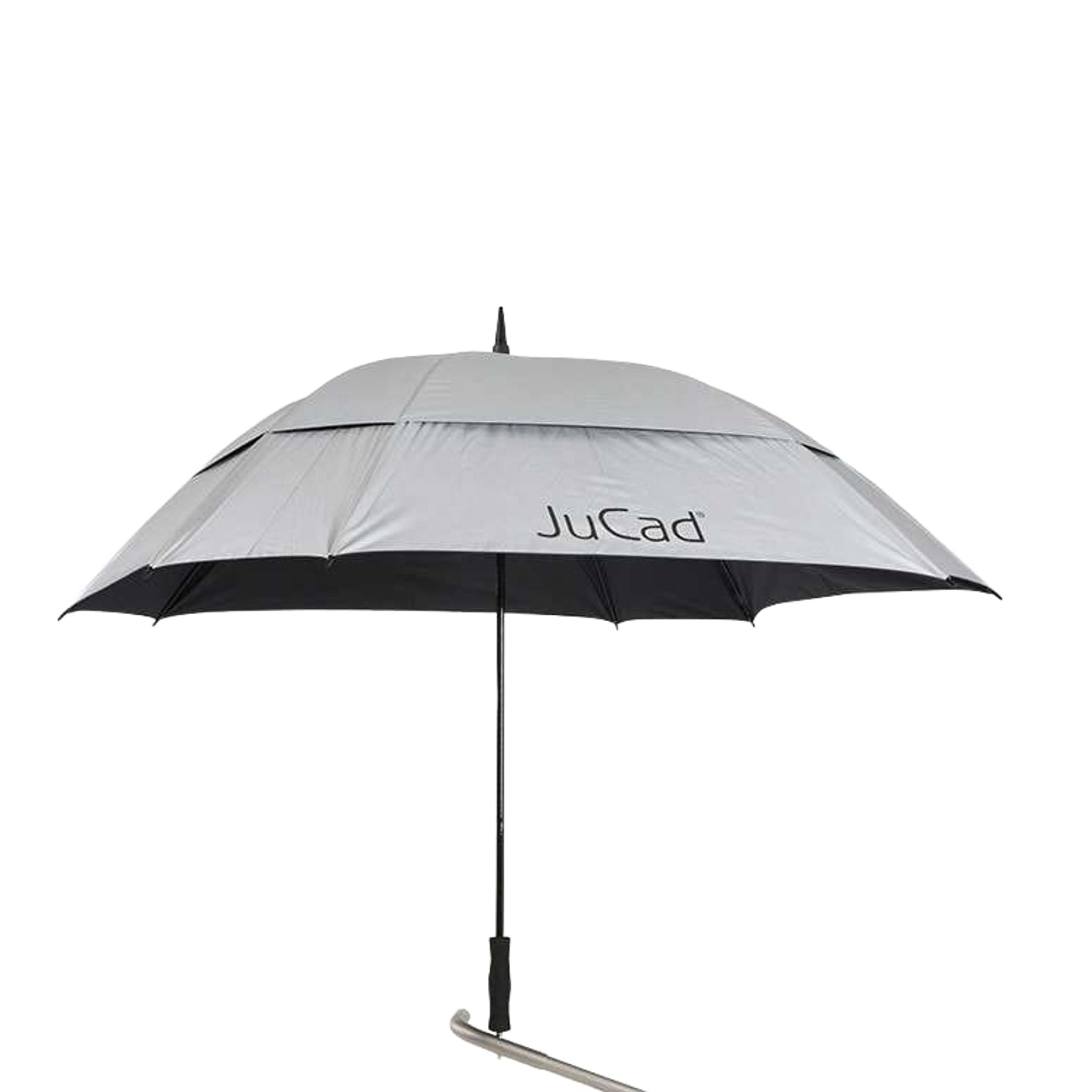 Parapluie de golf carré JuCad/coupe-vent avec stylo