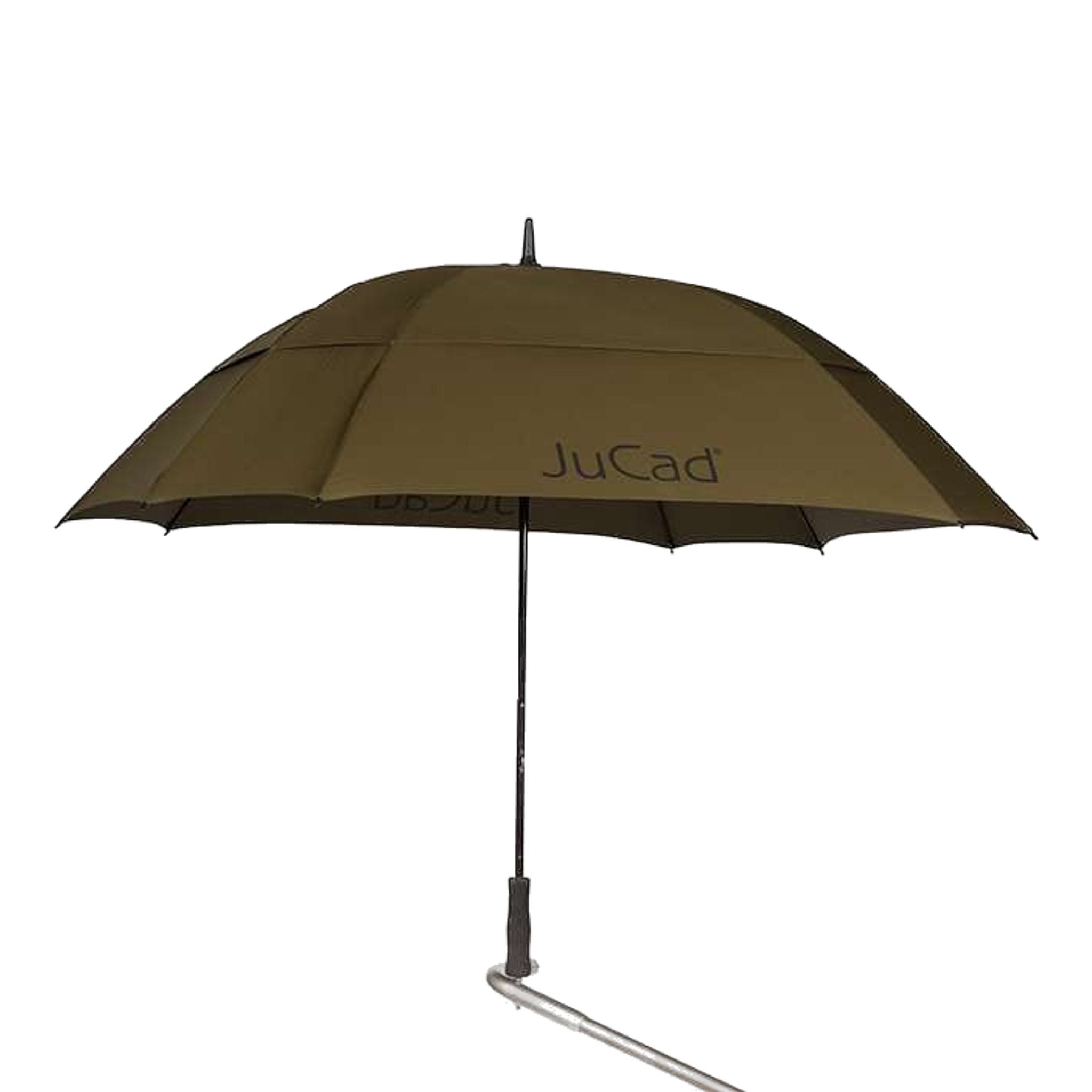 Parapluie de golf carré JuCad/coupe-vent avec stylo