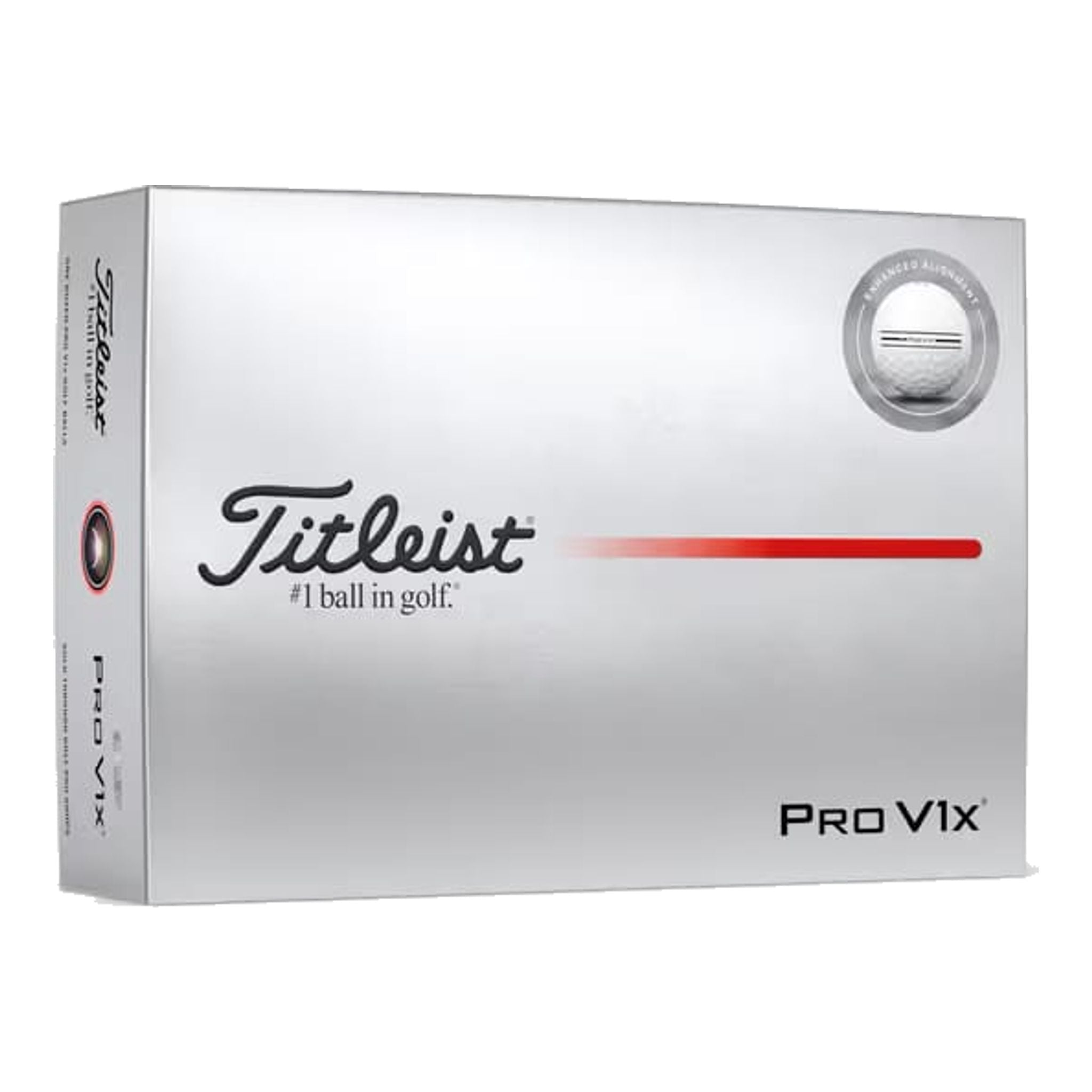 Pack fidélité Titleist Pro V1x (2025) 3+1 balles de golf