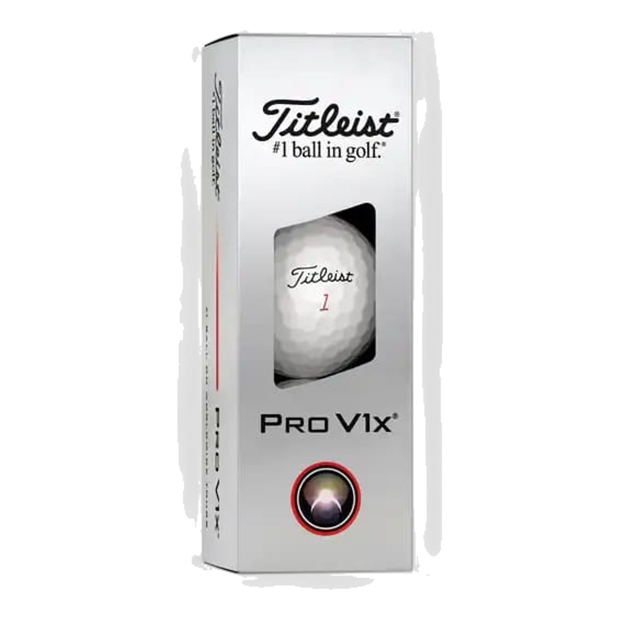 Pack fidélité Titleist Pro V1x (2025) 3+1 balles de golf