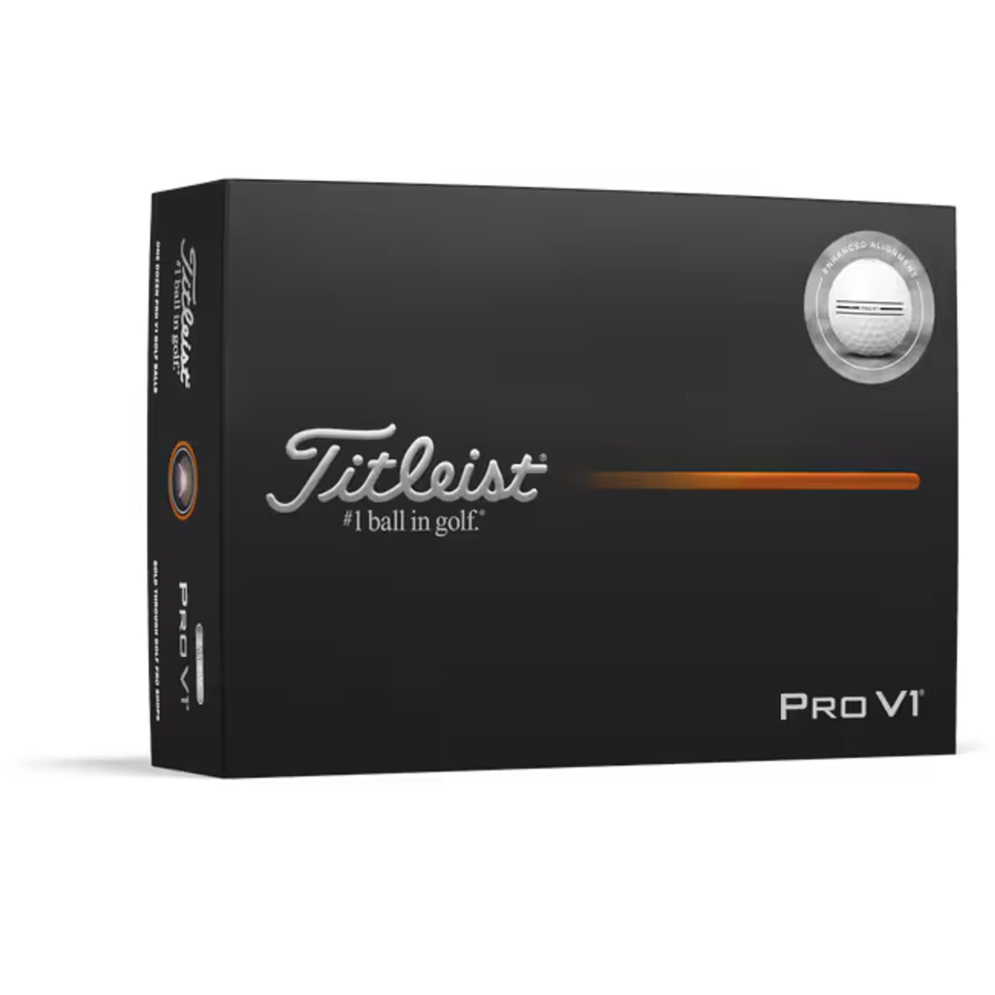 Balles de golf Titleist Pro V1 Elongated Alignment (2025)