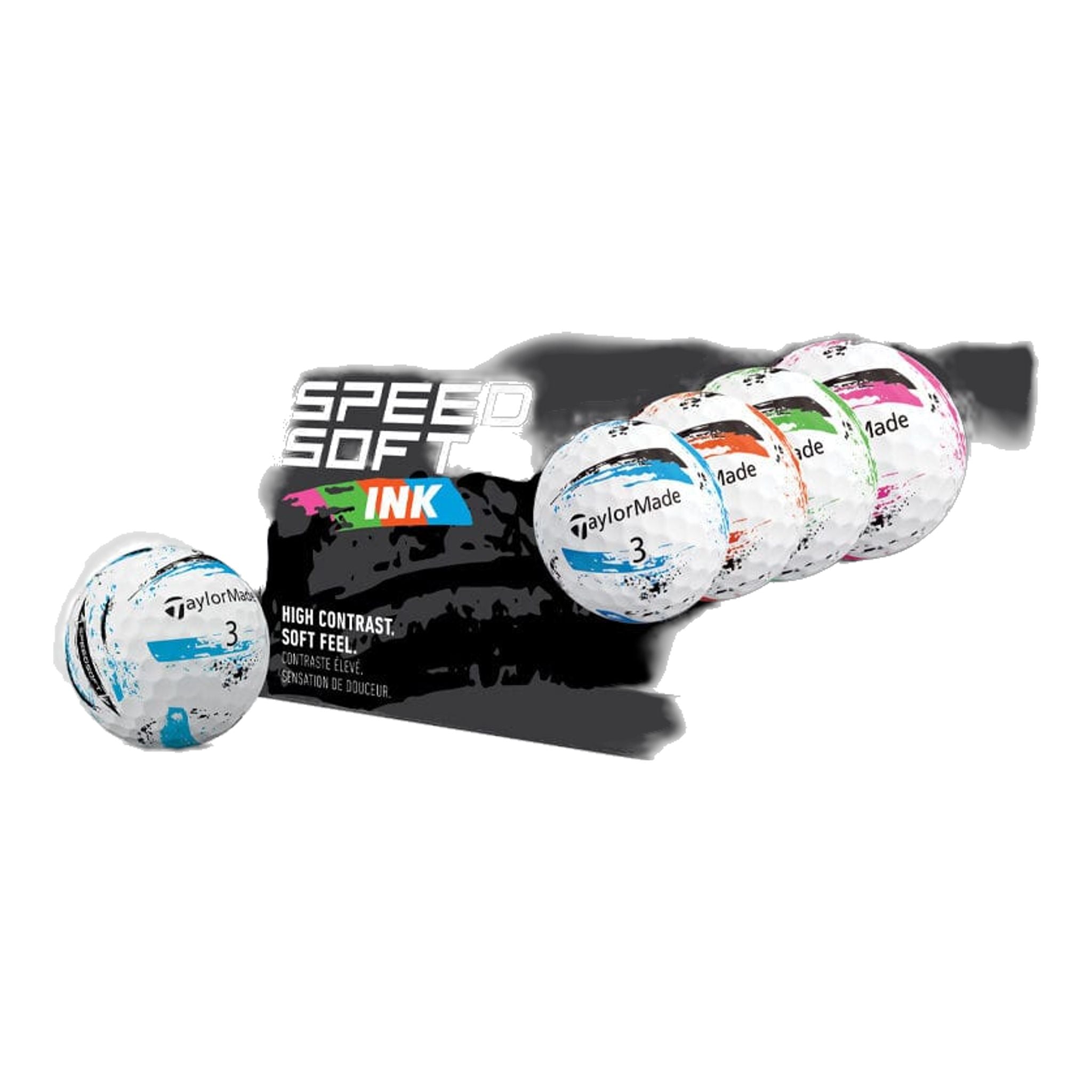 Balles de golf TaylorMade SpeedSoft pour hommes