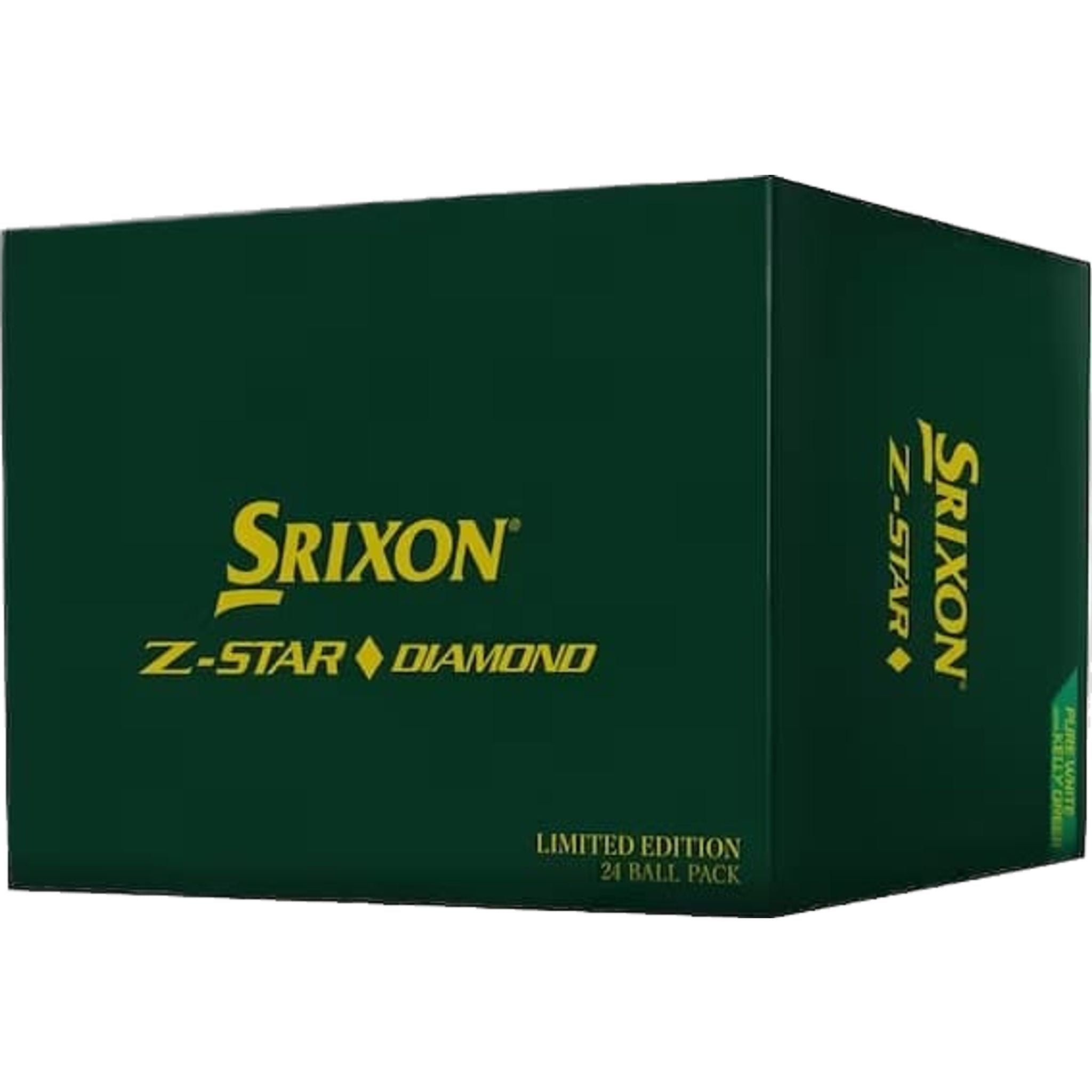 Pack de 24 boules Srixon Z-Star Diamond Édition Limitée Masters