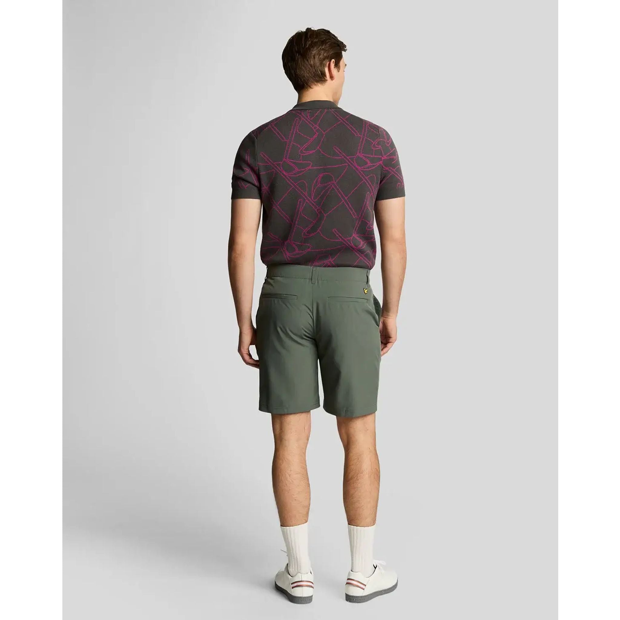 Short de golf Lyle & Scott à 5 poches pour homme