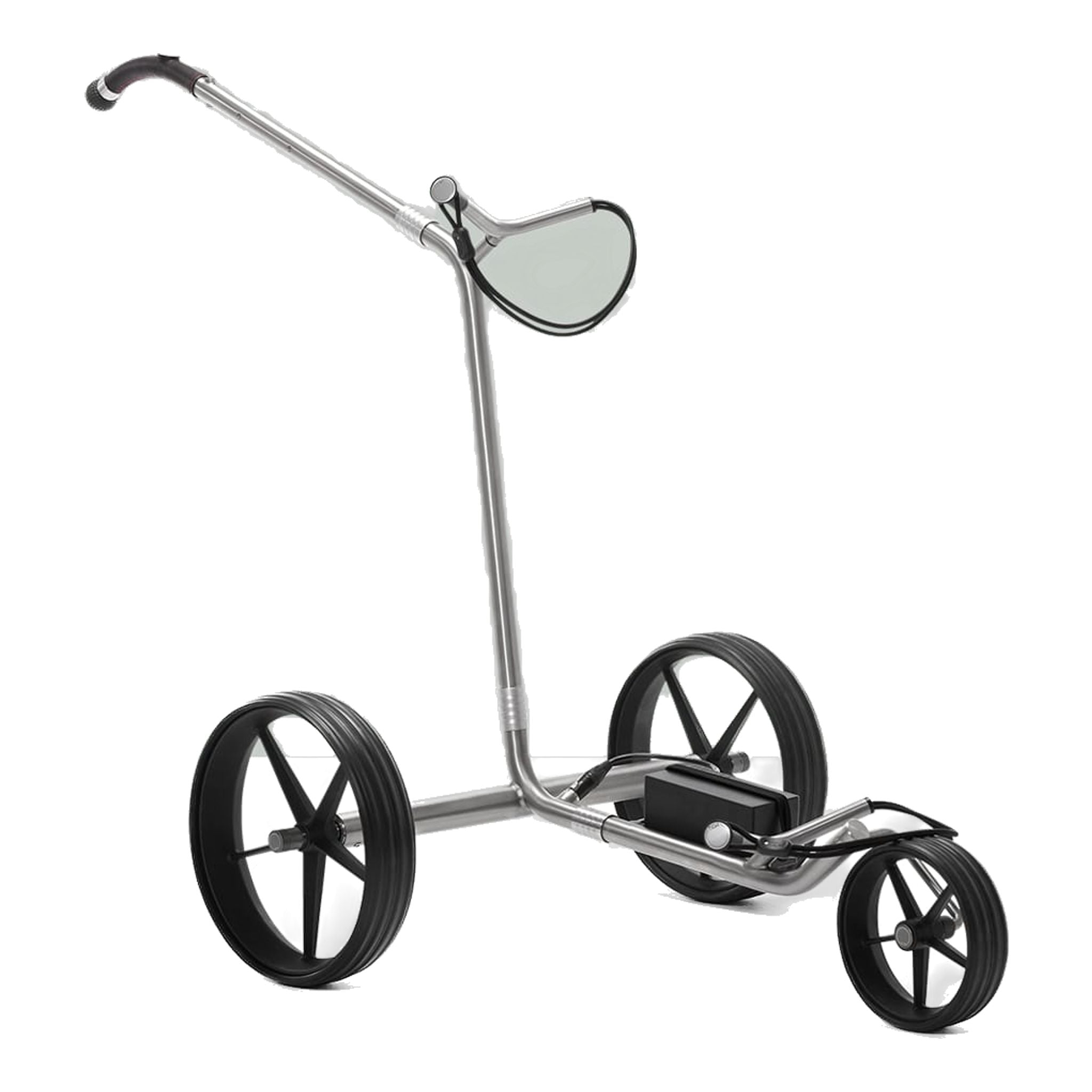 Chariot électrique TiCad Goldfinger avec commande par poignée rotative