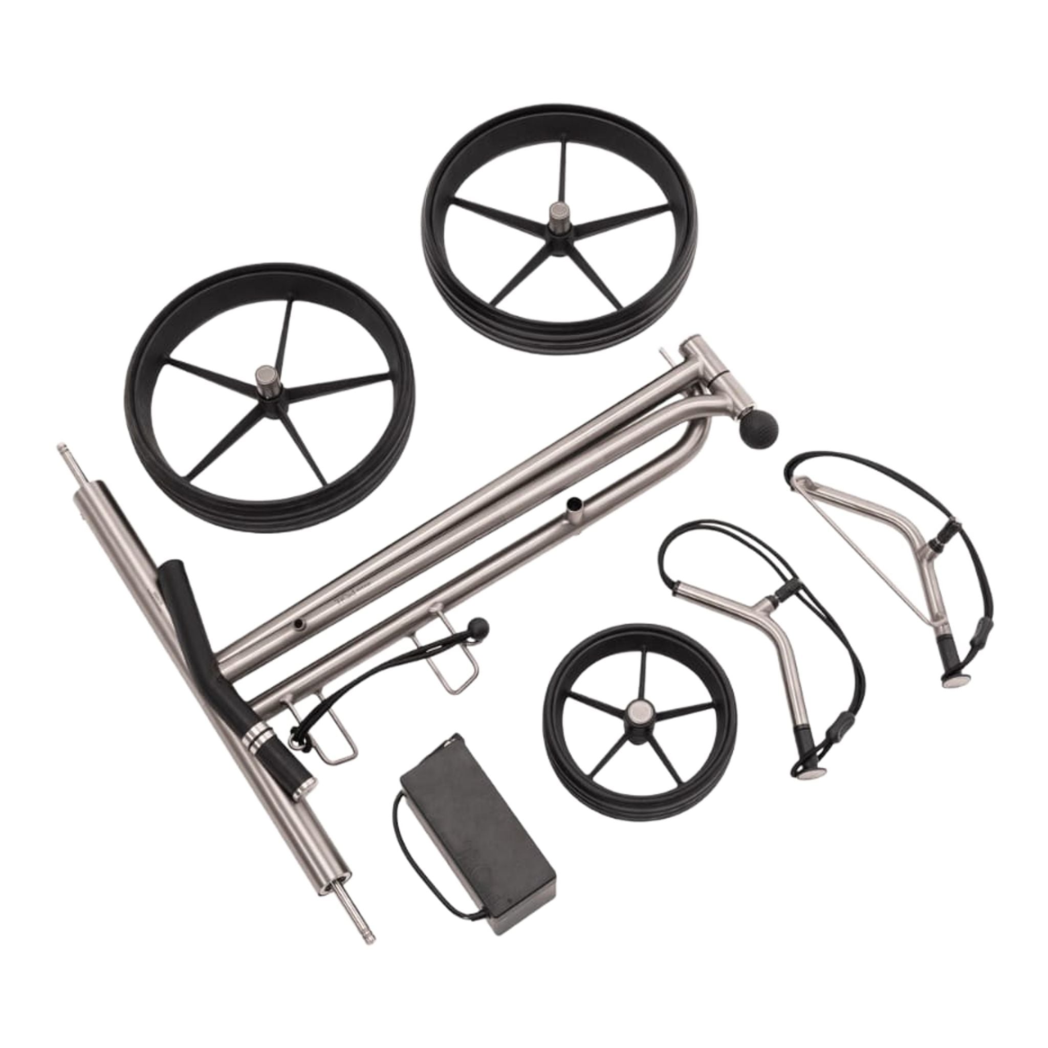 Roues TiCad Voyage GRP avec batterie sport (36 trous)