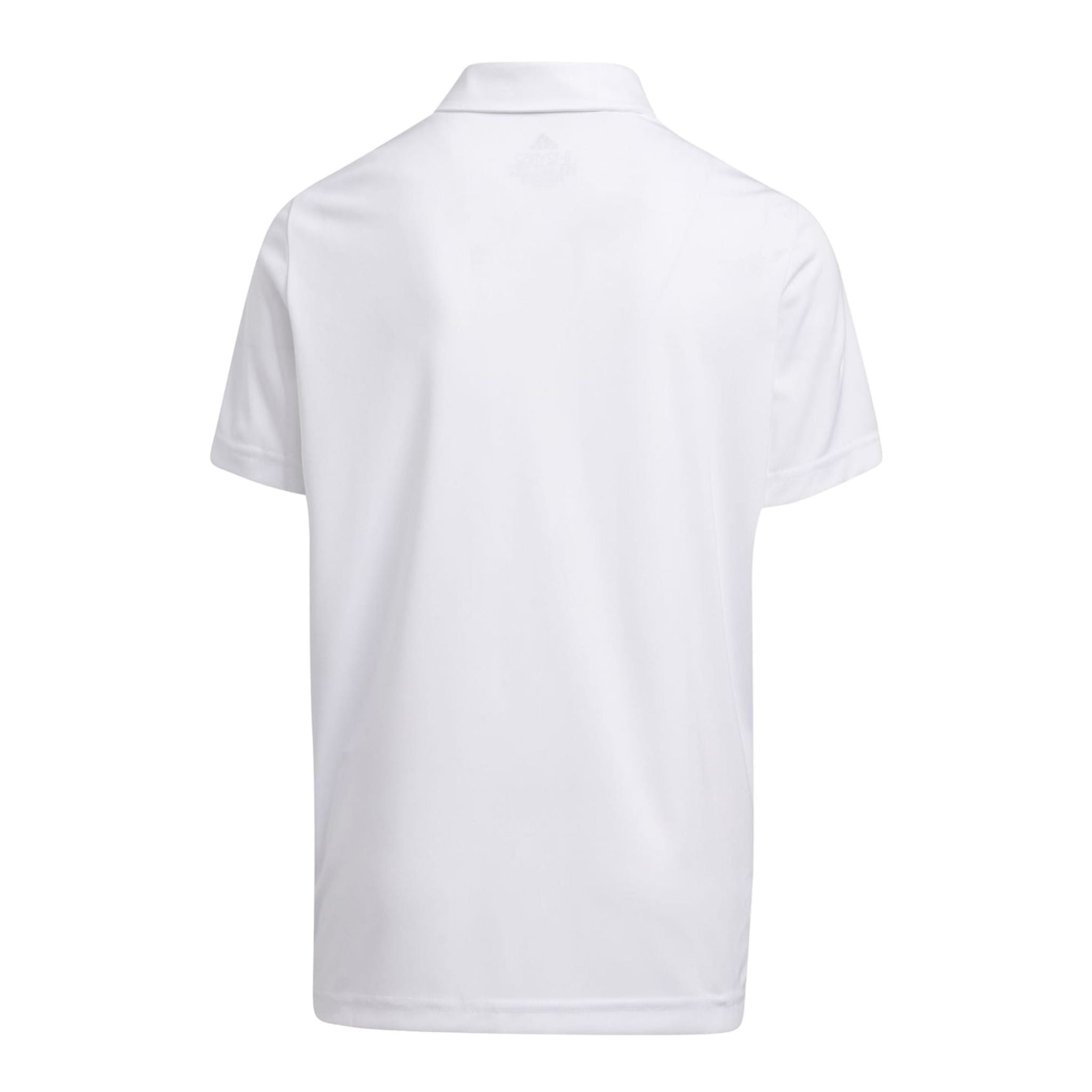 Polo Adidas B Print Color Blocking SS blanc pour homme