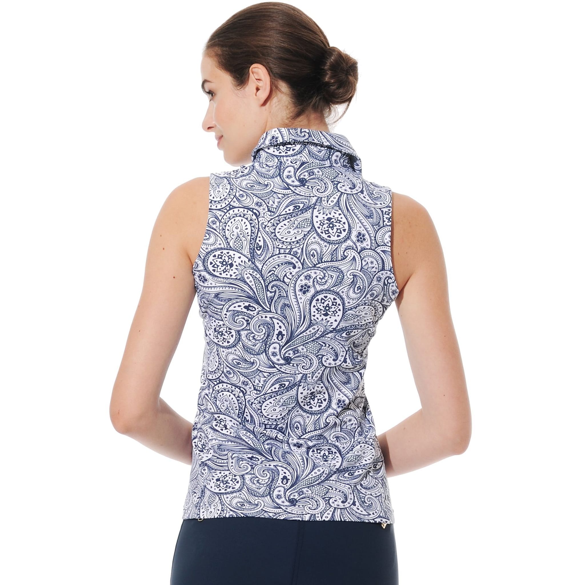MDC Sportwear W Polo SL Merlyn imprimé cachemire femme