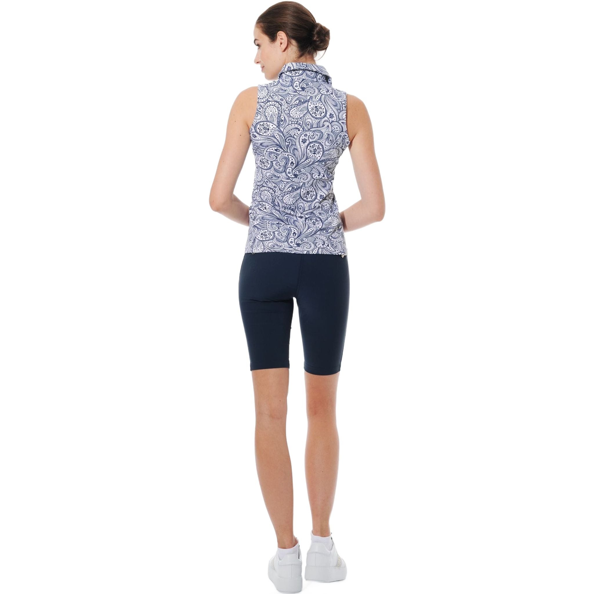 Polo MDC Sportswear Merlyn à imprimé cachemire pour femme