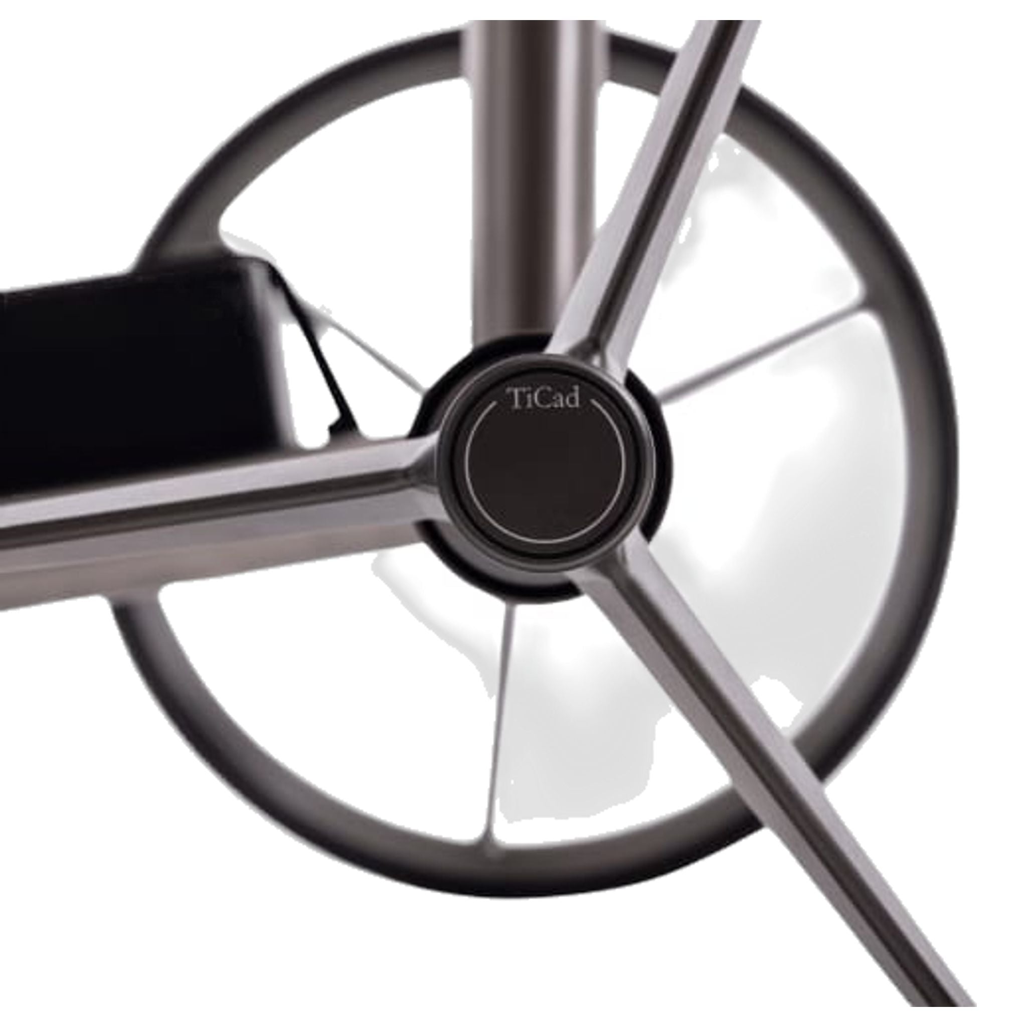 Chariot électrique TiCad Liberty avec commande par poignée tournante