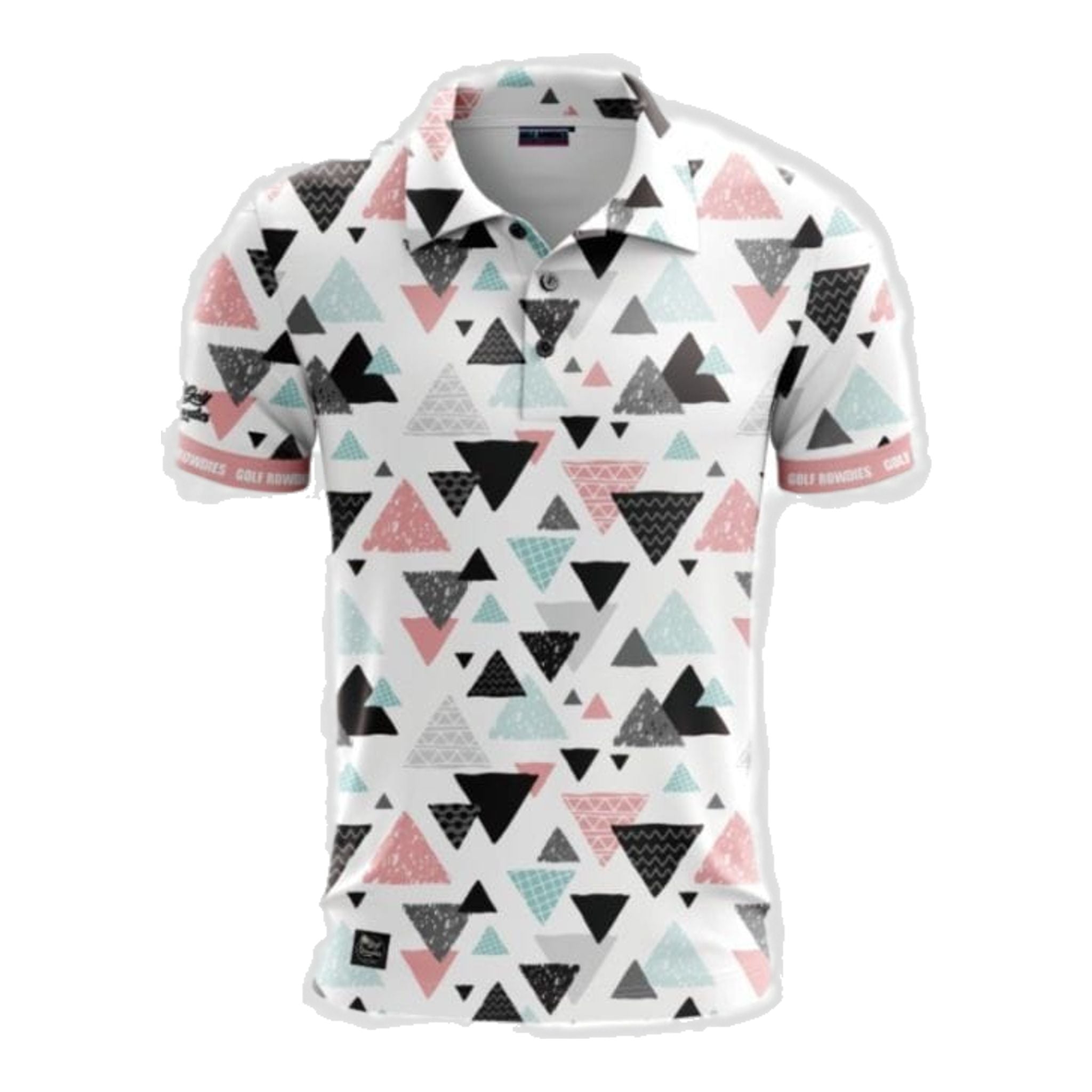 Golf Rowdies Triangles Polo Homme