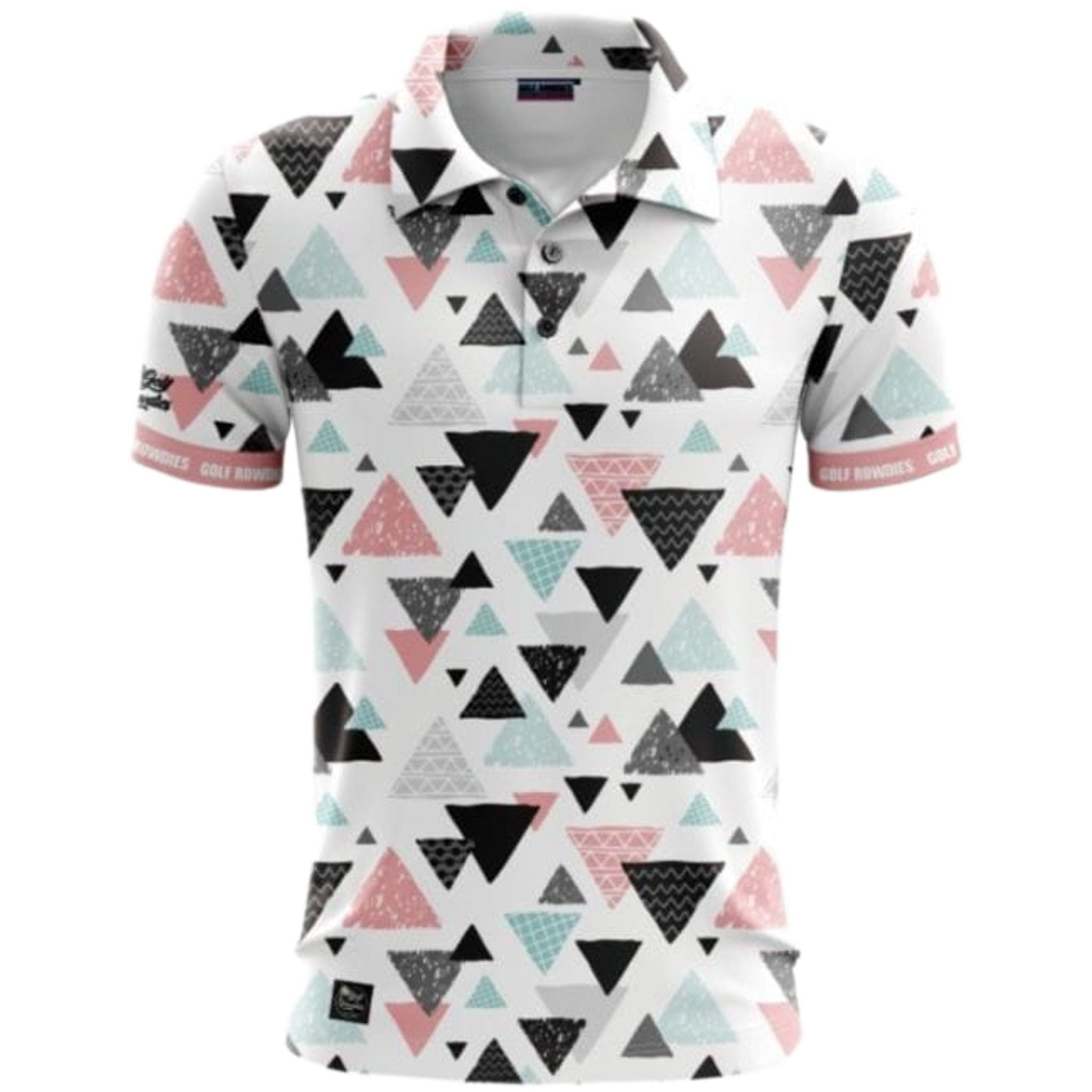 Golf Rowdies Triangles Polo Homme