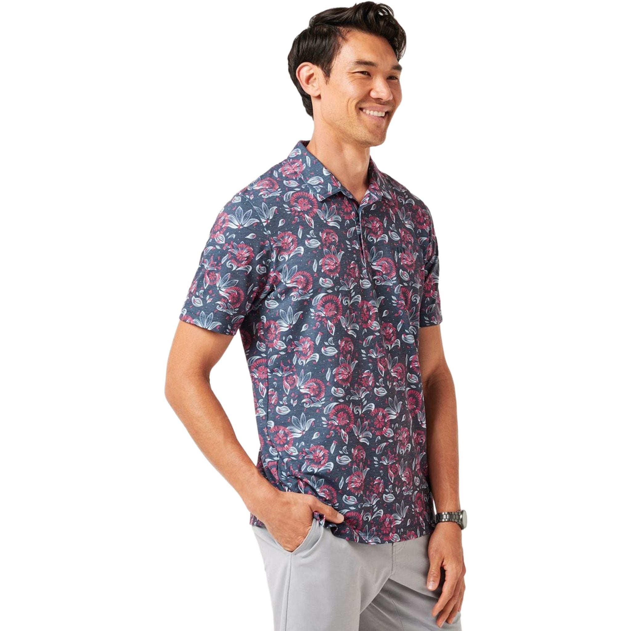 Travis Mathew Polo Flouri poids plume pour hommes