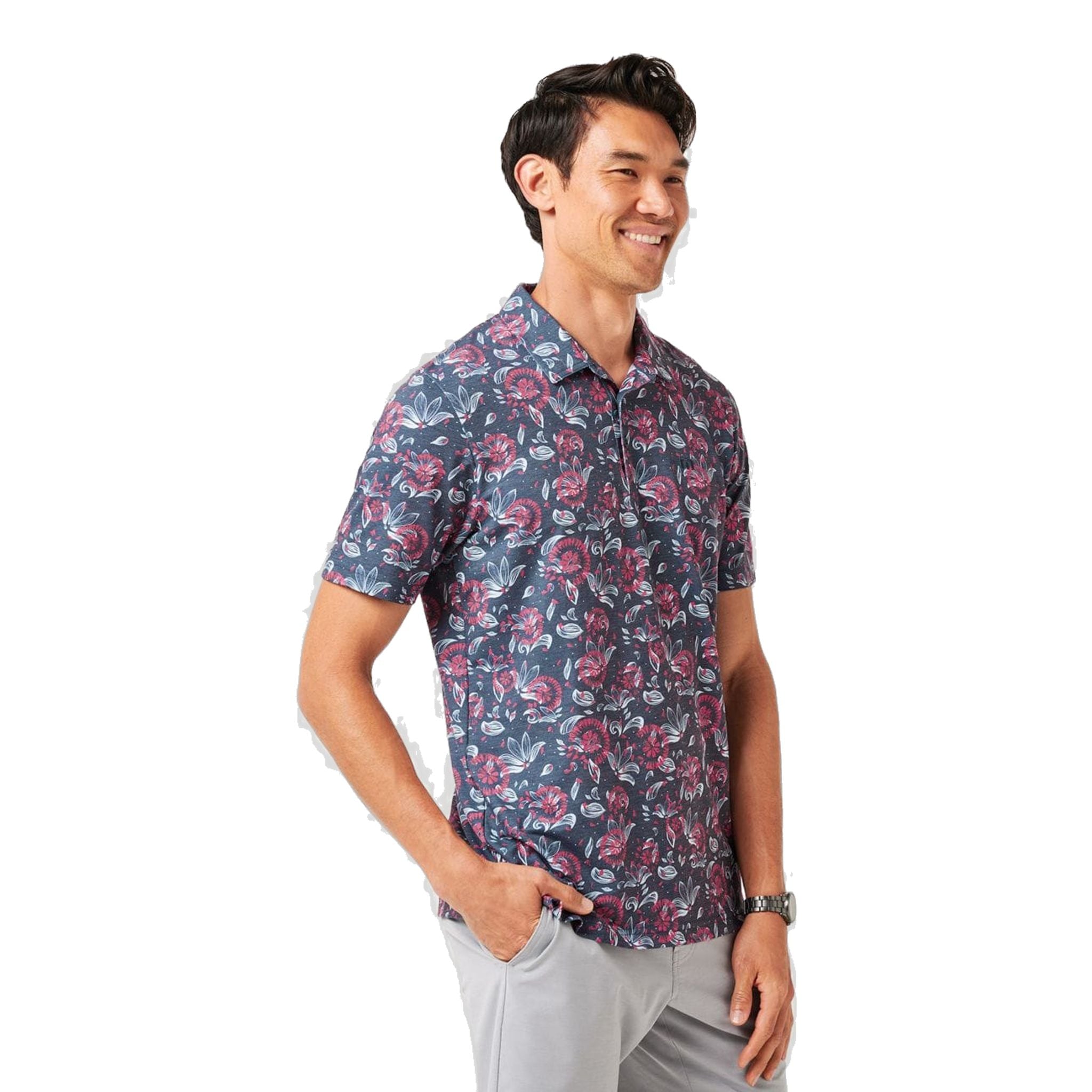 Travis Mathew Polo Flouri poids plume pour hommes