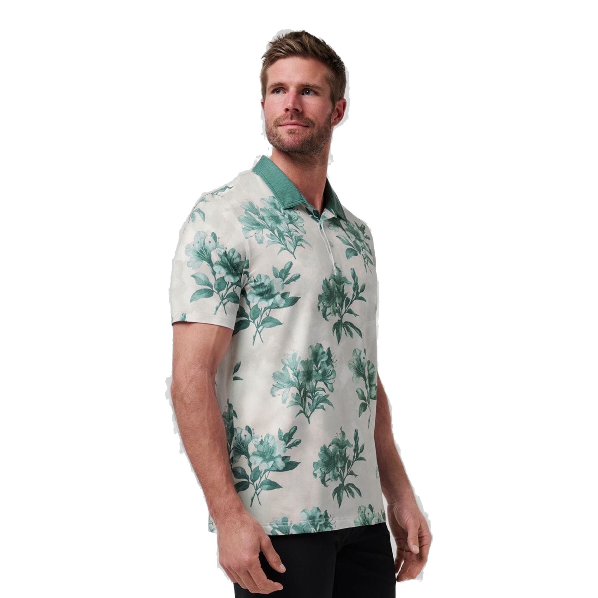 Polo homme Travis Mathew Featherweight Magnol