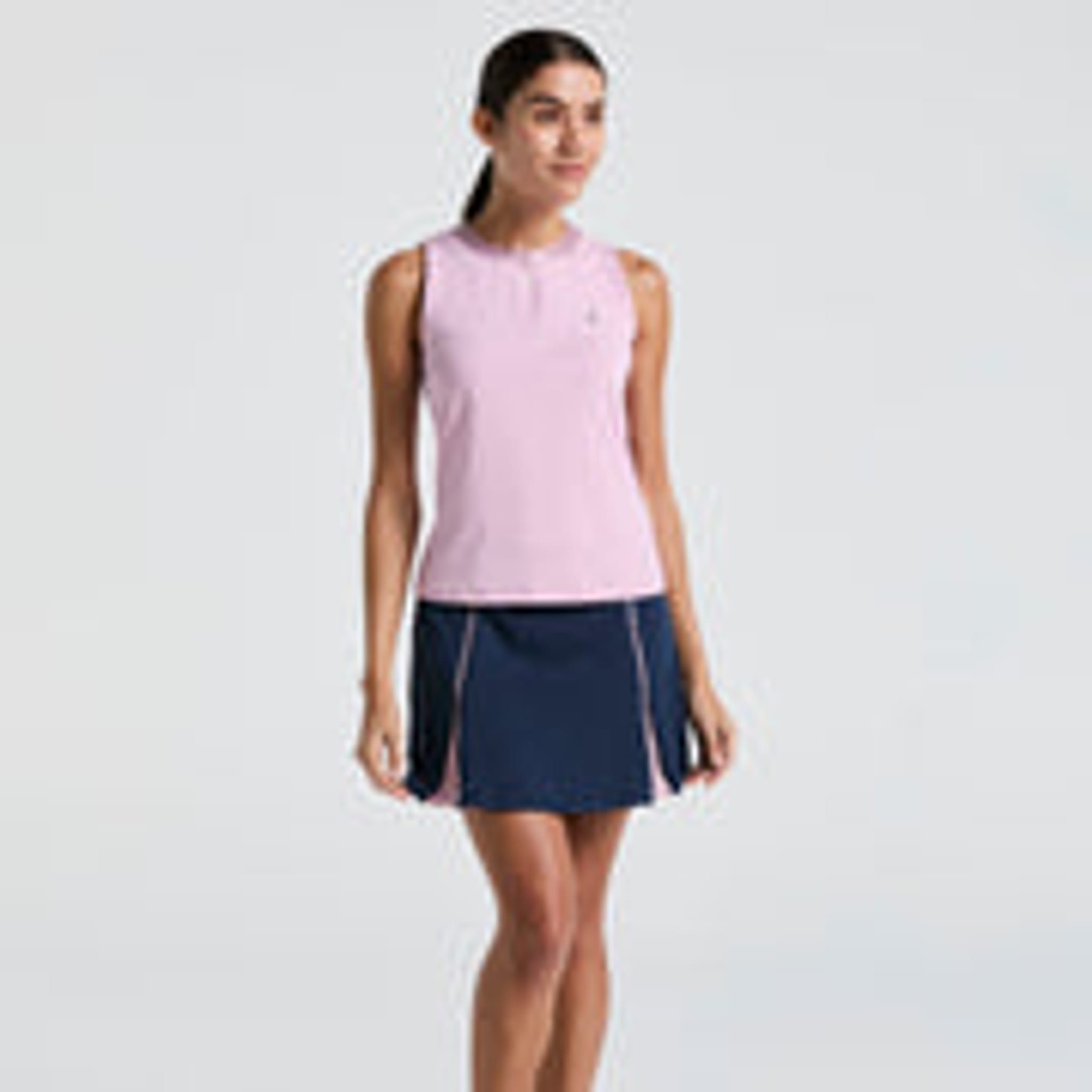 Original Penguin High Waist Colorblock Skort Damen