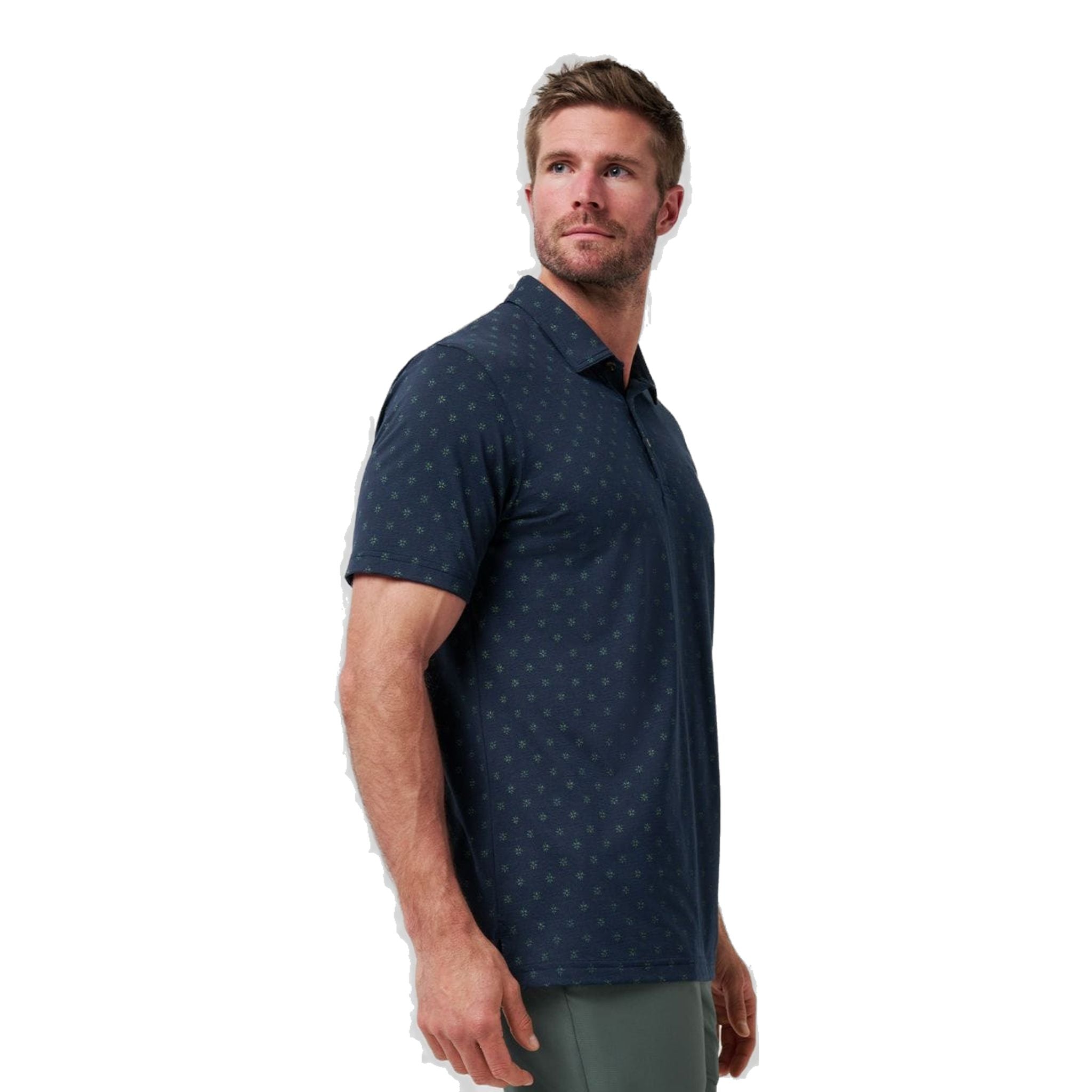 Polo homme Travis Mathew Line Of Play