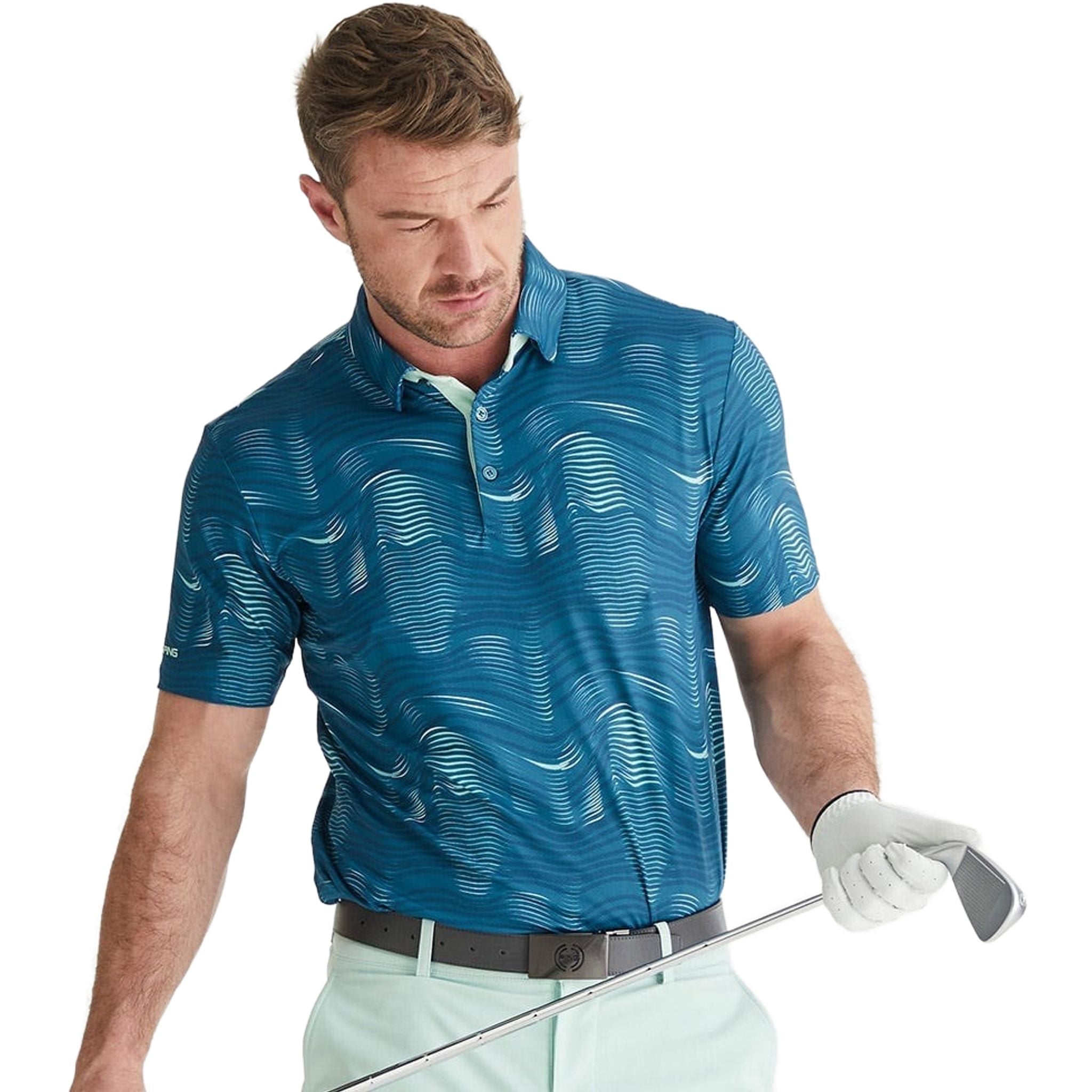 Polo à rainures optiques Ping