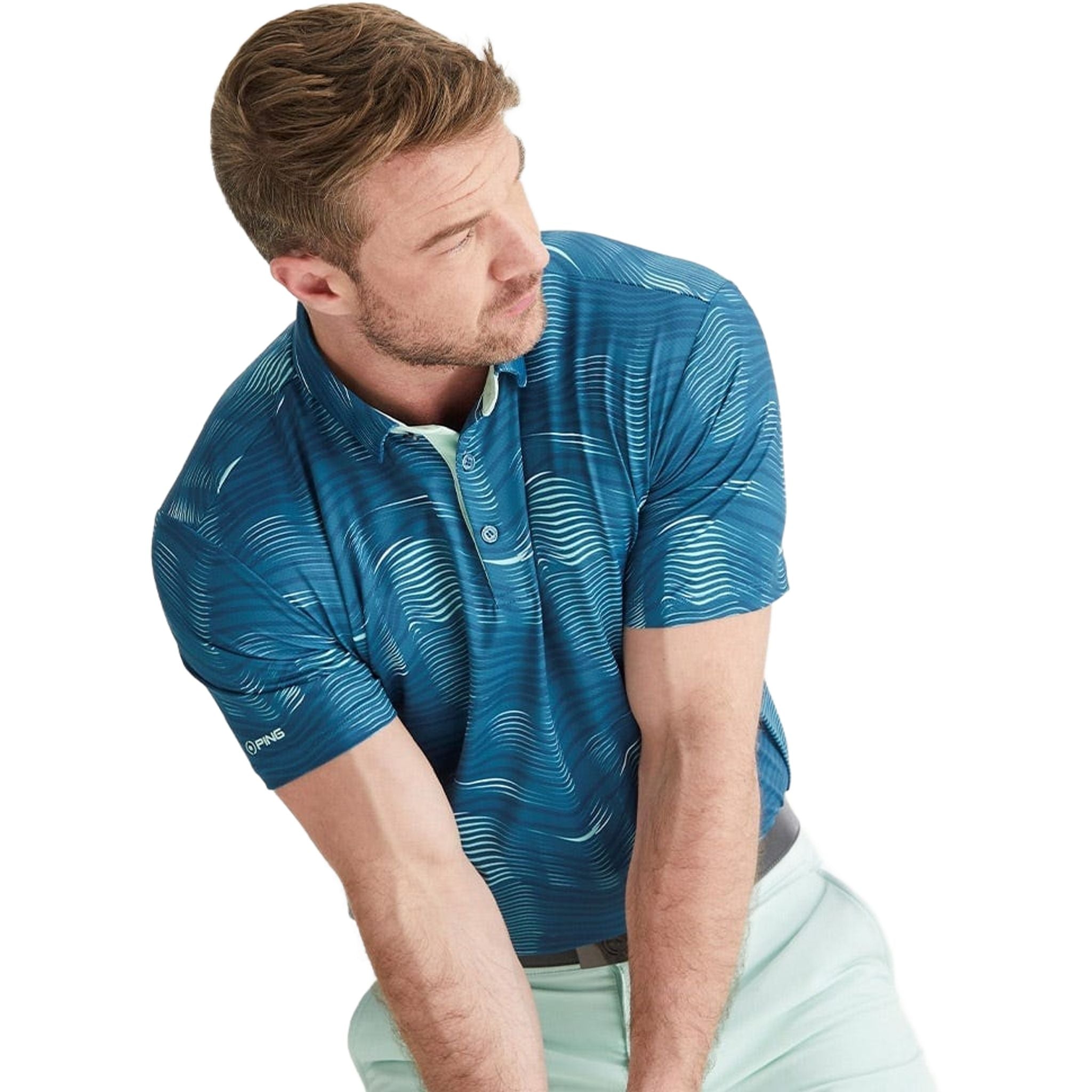 Polo à rainures optiques Ping