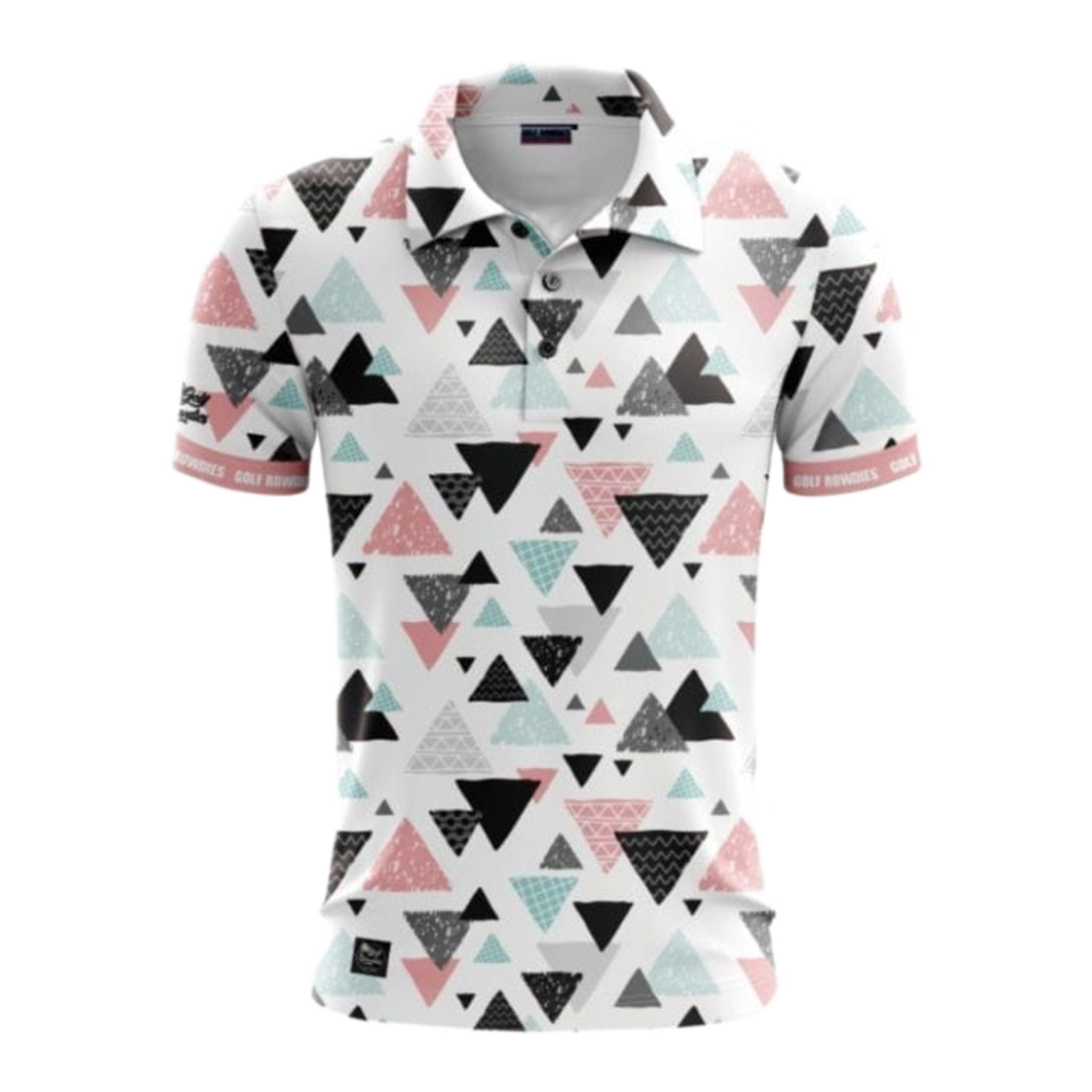 Golf Rowdies Triangles Polo Homme