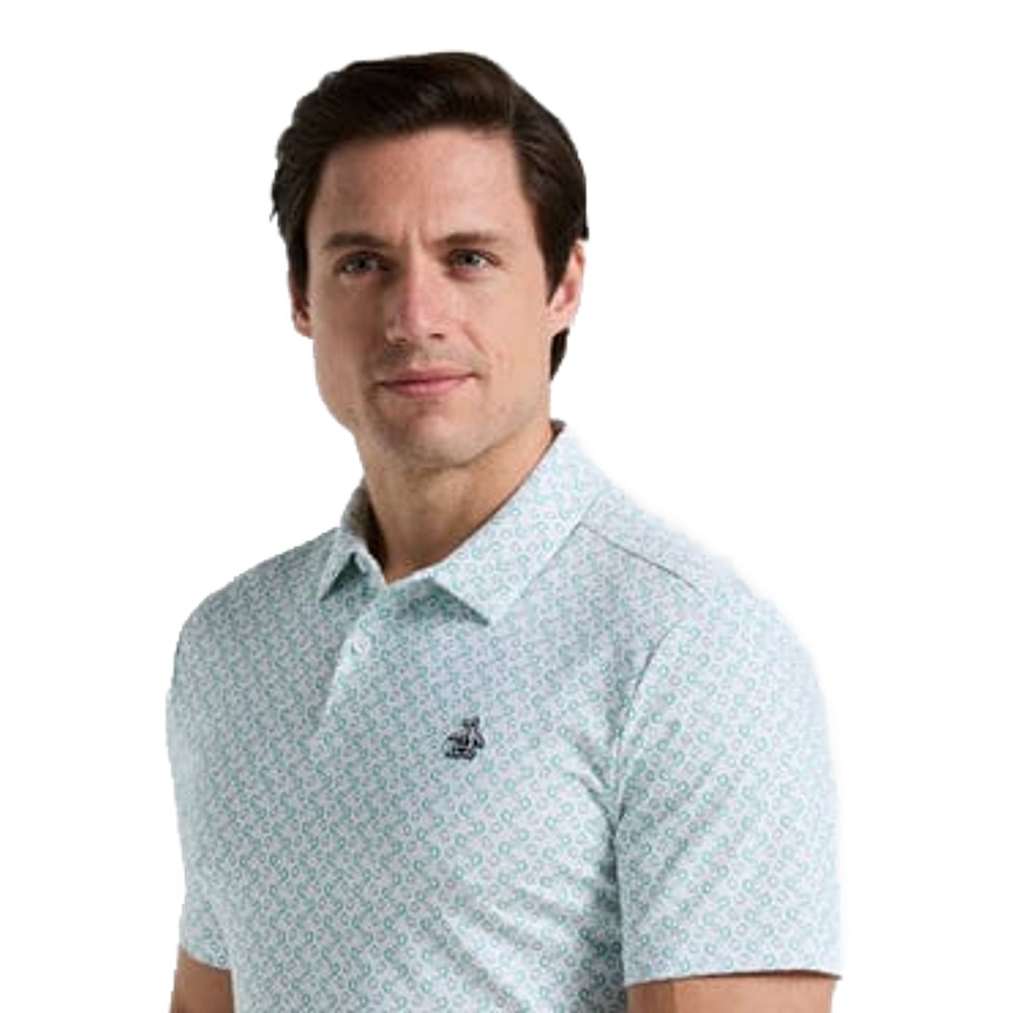 Polo homme Original Penguin à imprimé intégral de bouée de sauvetage