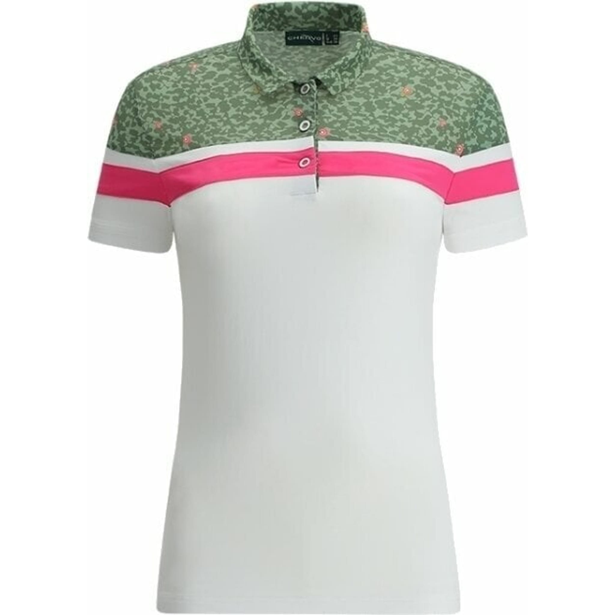 Chervo Assort Golf Polo Femmes Blanc, Rose, Vert D-36 (I-42