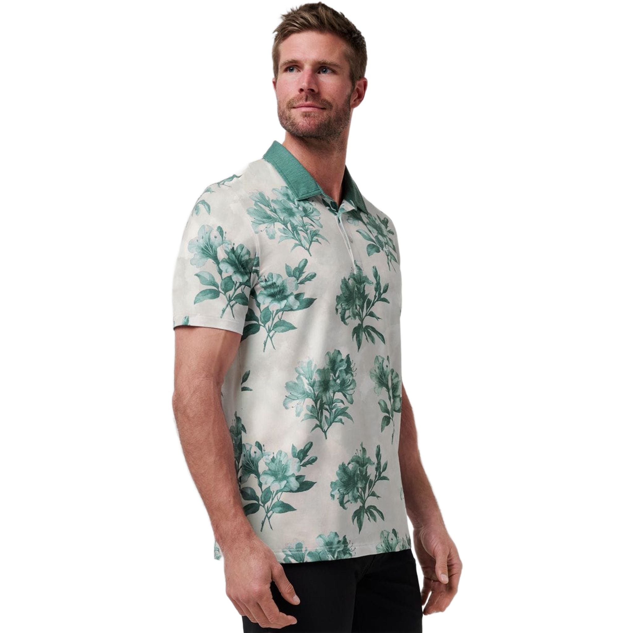 Polo homme Travis Mathew Featherweight Magnol