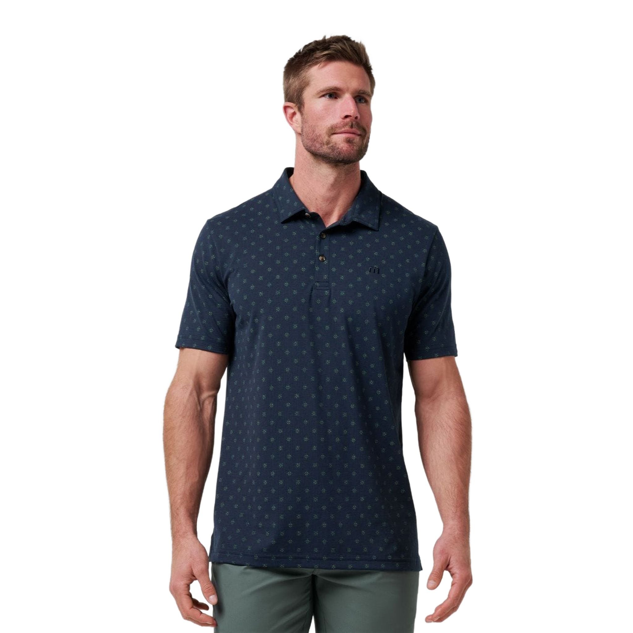 Polo homme Travis Mathew Line Of Play