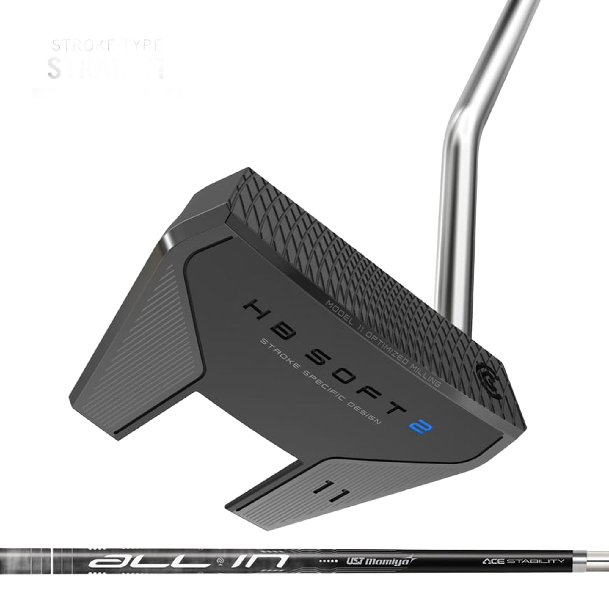 Putter Cleveland HB Soft 2 Noir Satiné #11S