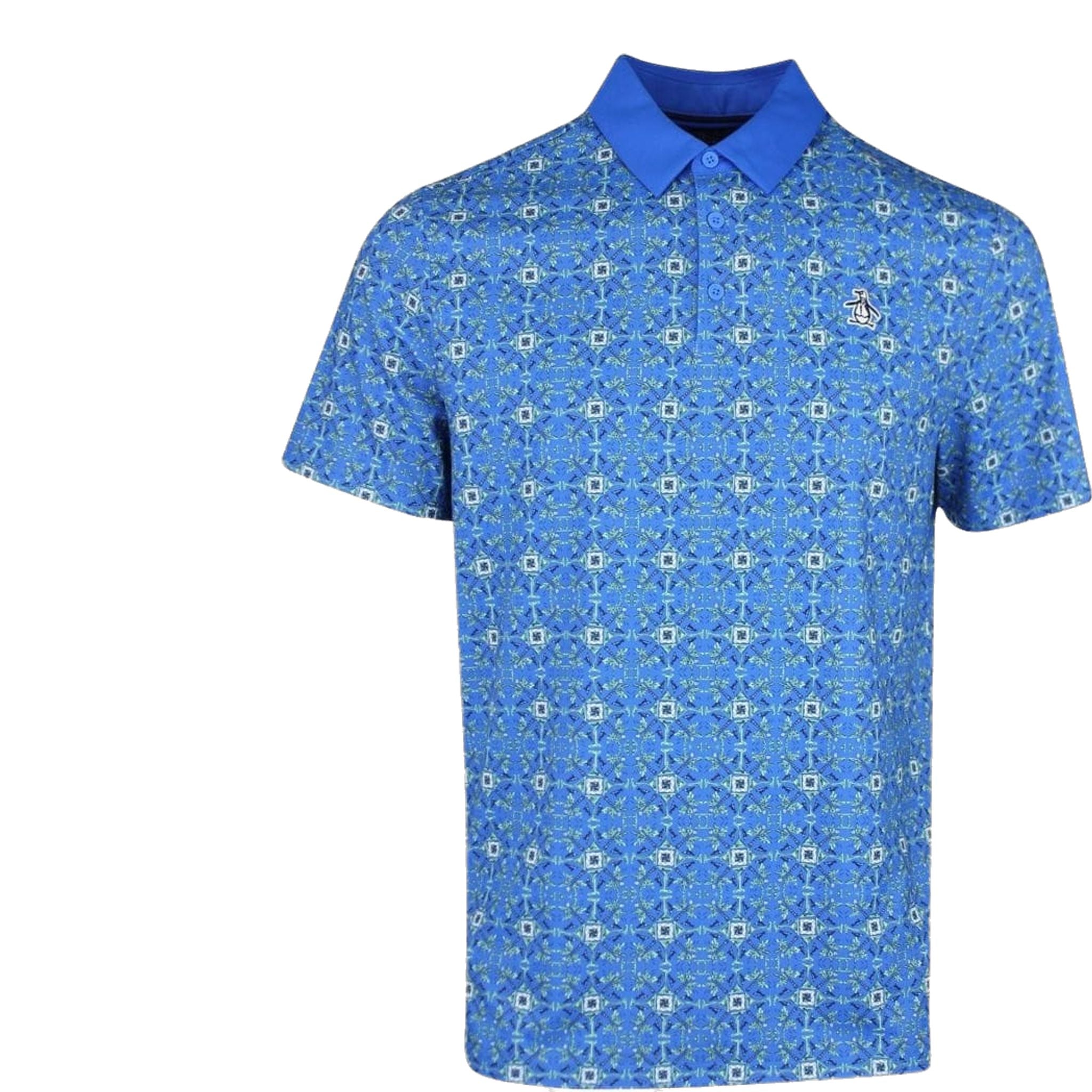 Polo à carreaux Original Penguin Pete's Cocktail pour hommes