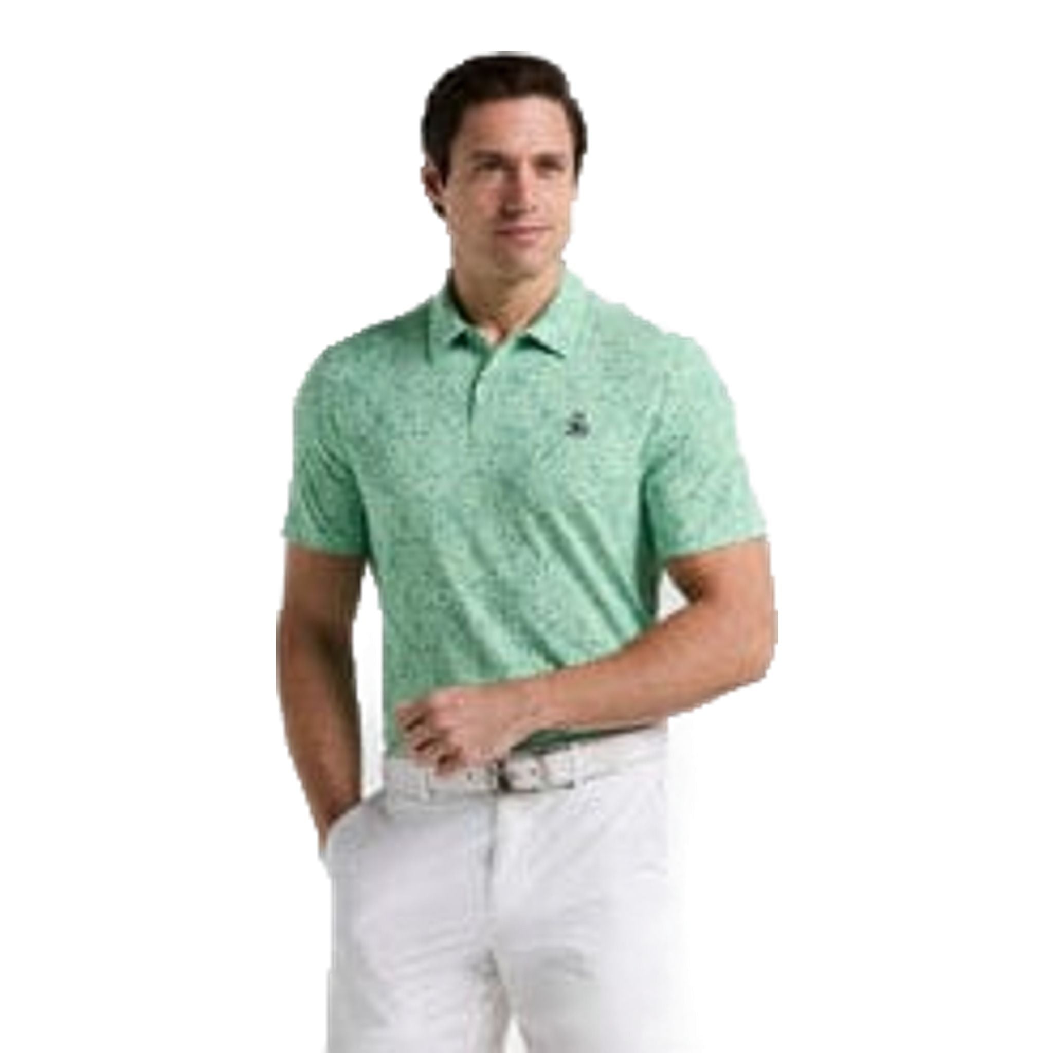 Polo homme Original Penguin à micro-imprimé abstrait intégral