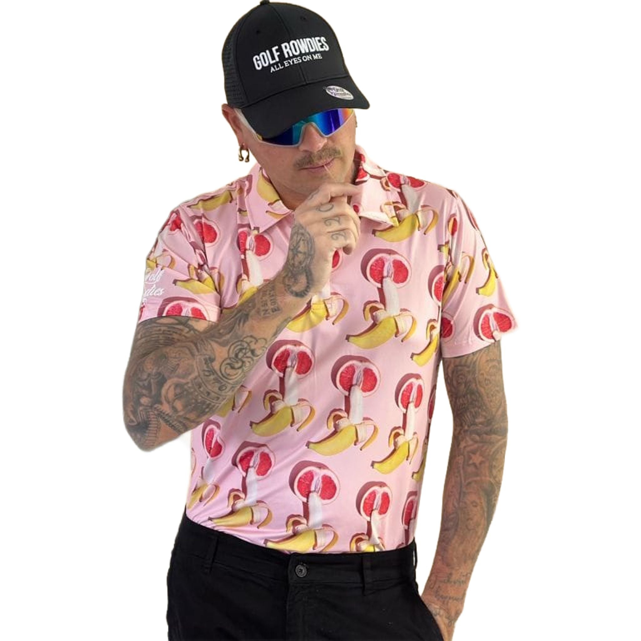 Polo banane Golf Rowdies pour hommes