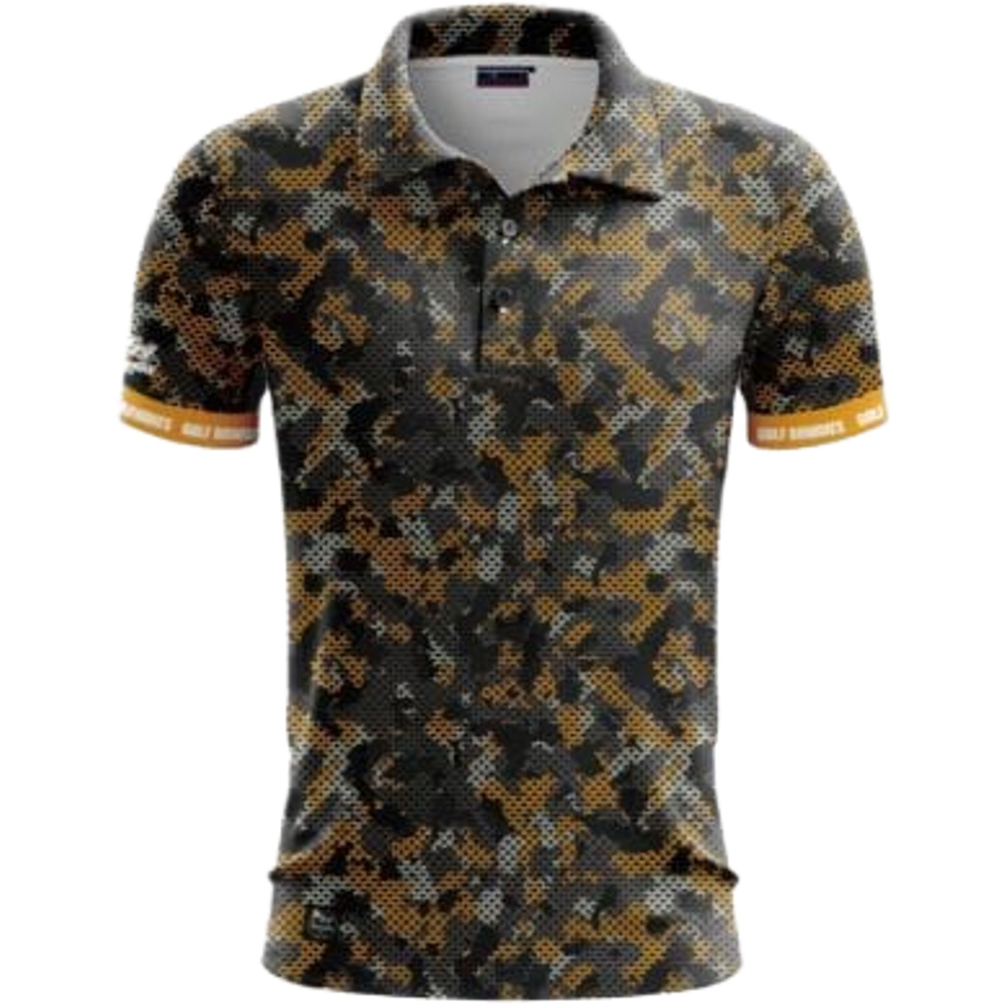 Golf Rowdies Polo Camouflage Homme