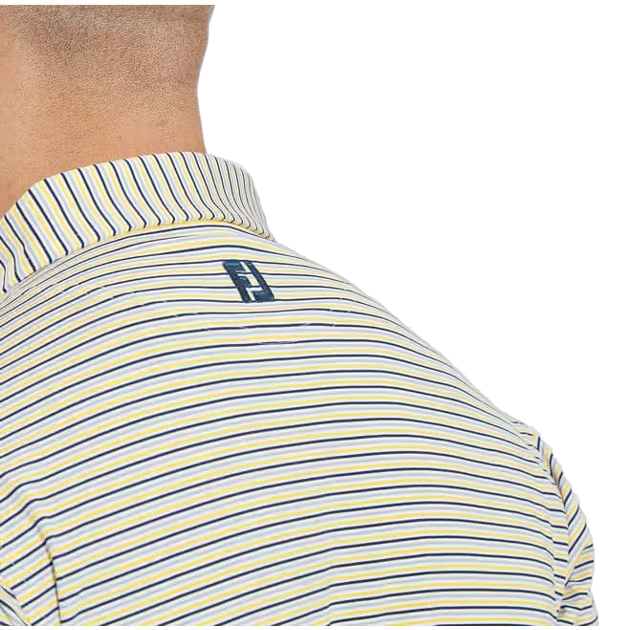 Polo Footjoy Balance Stripe Lisle pour homme