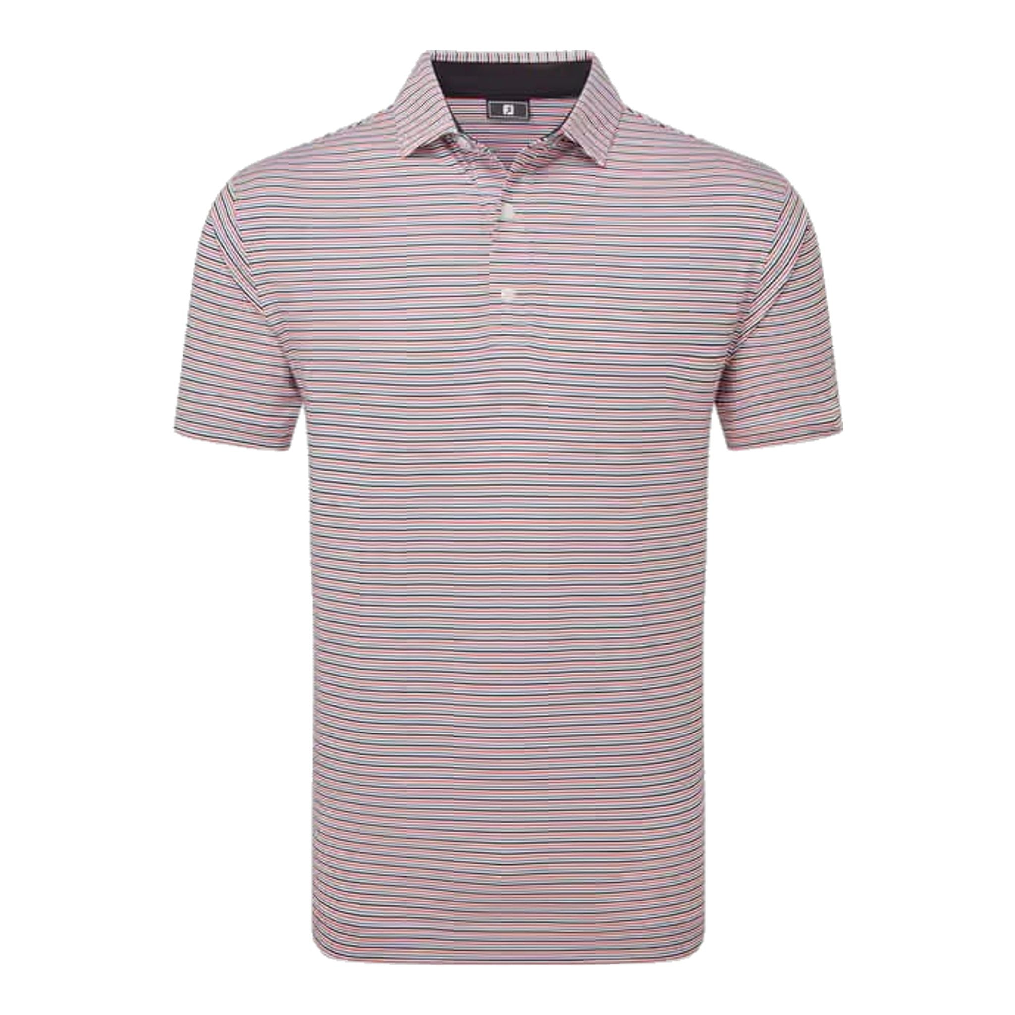 Footjoy Balance Stripe Lisle Polo Herren