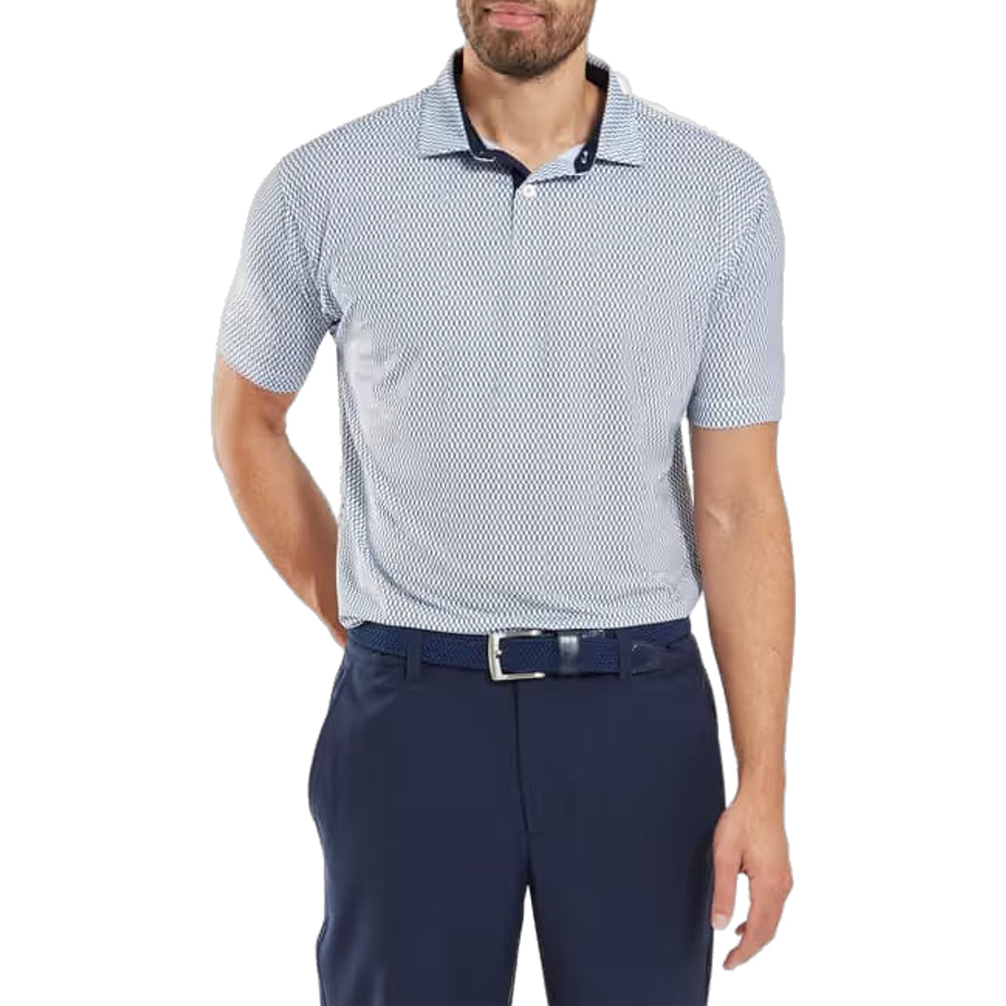 Polo Footjoy Irongate Print Lisle pour homme