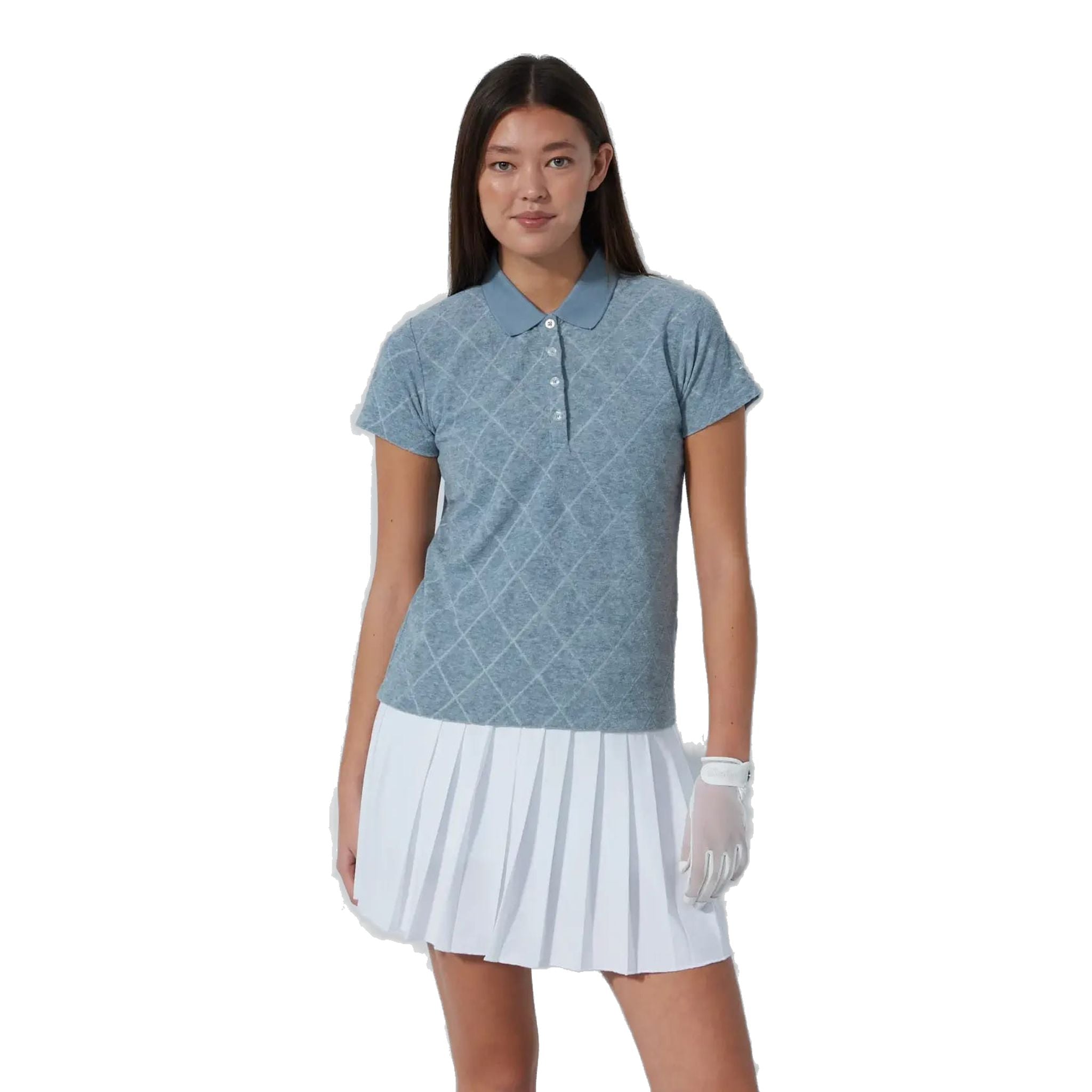 Daily Sports Terry Touch Ss Polo Shirt Damen
