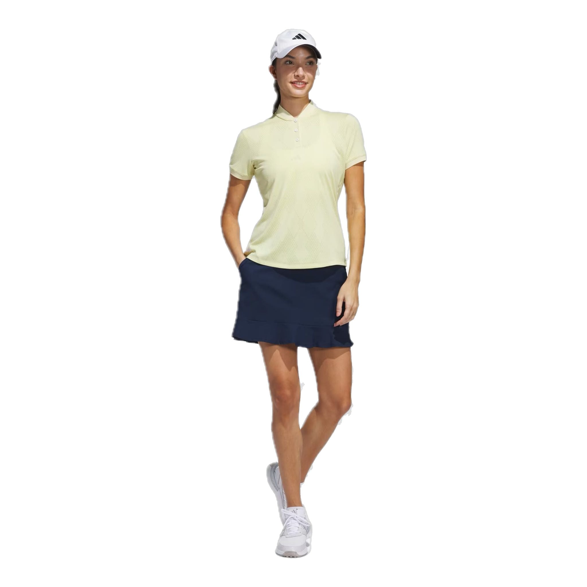 Polo Adidas Ultimate365 Diamond Jacquard Femme