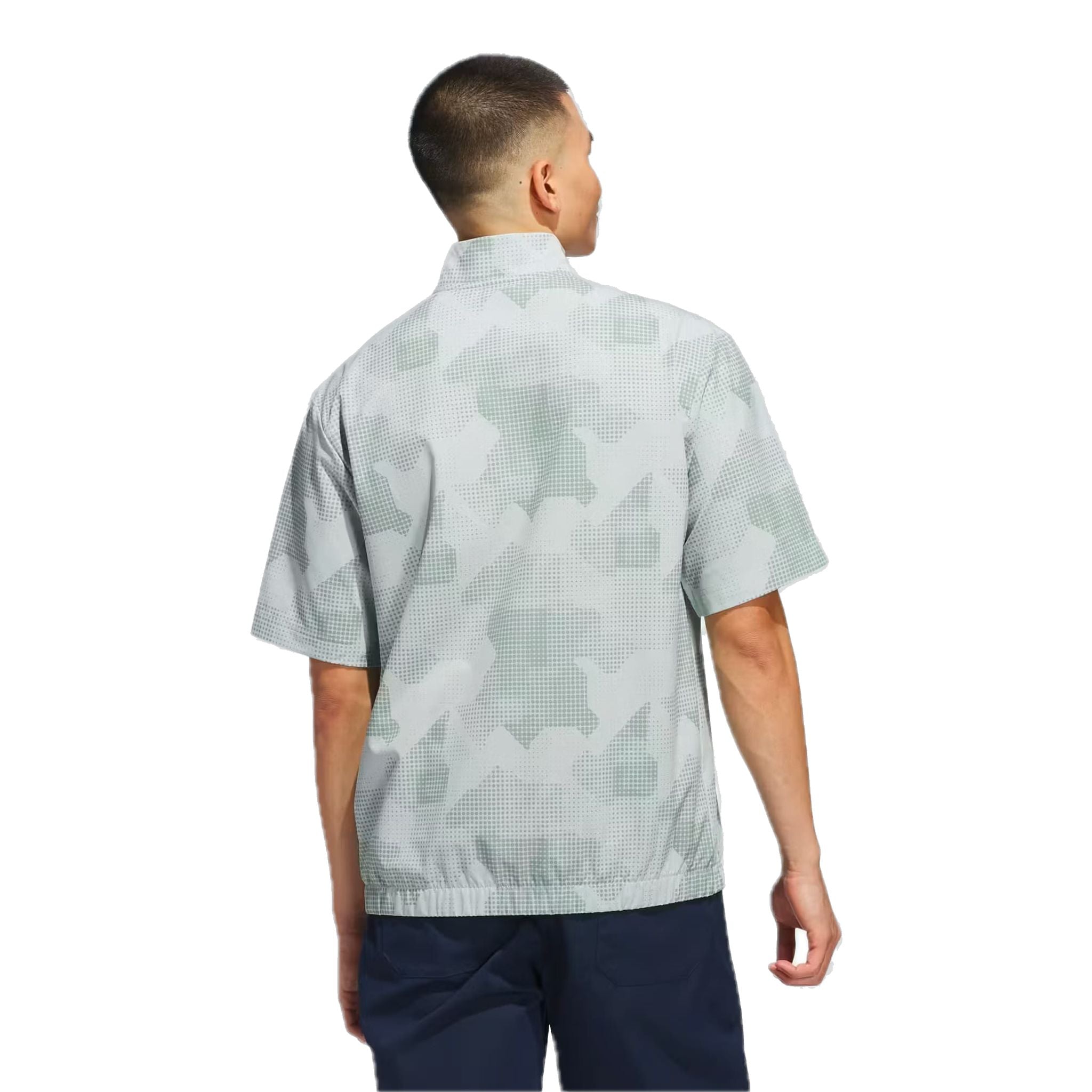 Haut à manches courtes et demi-zip Adidas Go-to DWR pour femme