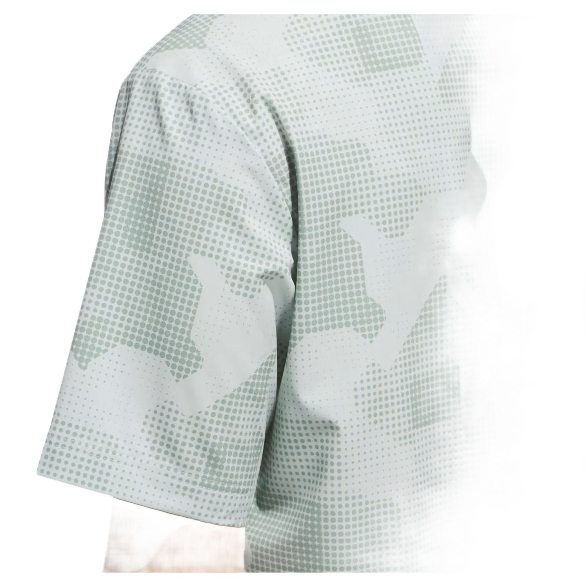 Haut à manches courtes et demi-zip Adidas Go-to DWR pour femme