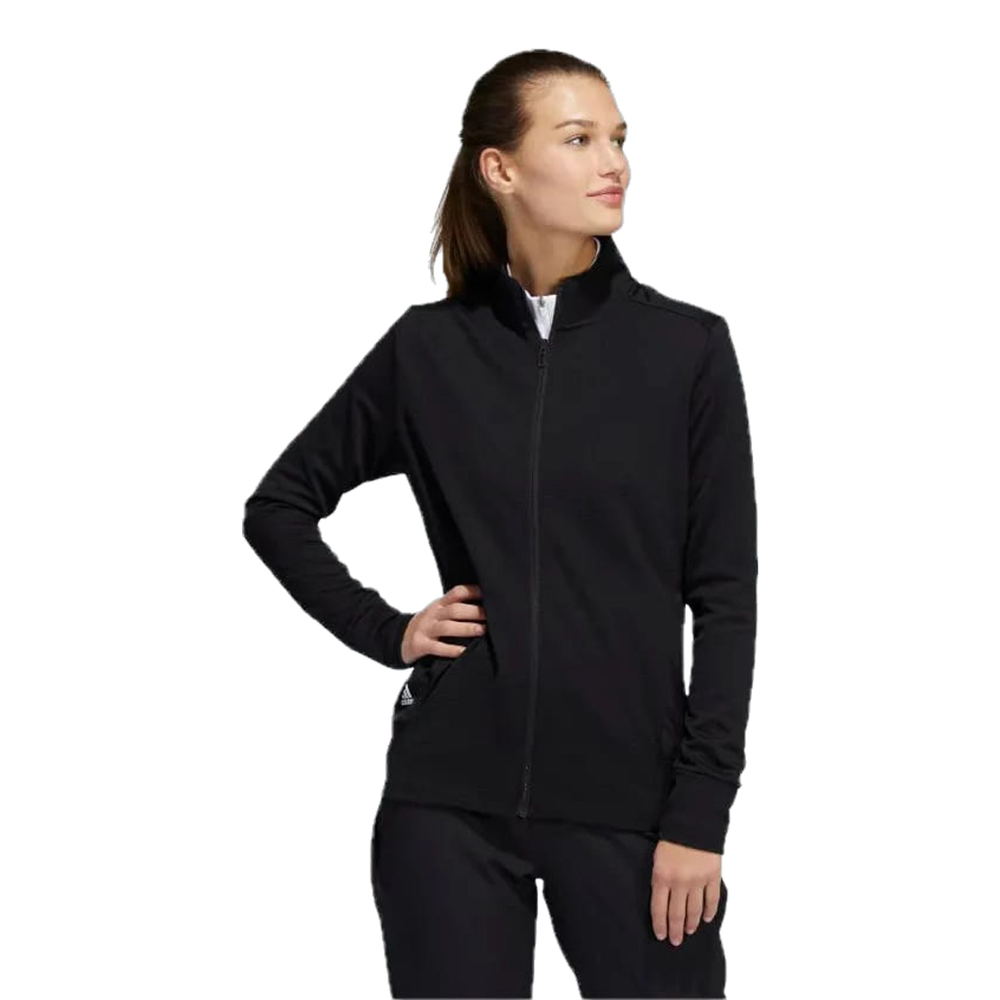 Veste Adidas Texture à fermeture éclair intégrale pour femme