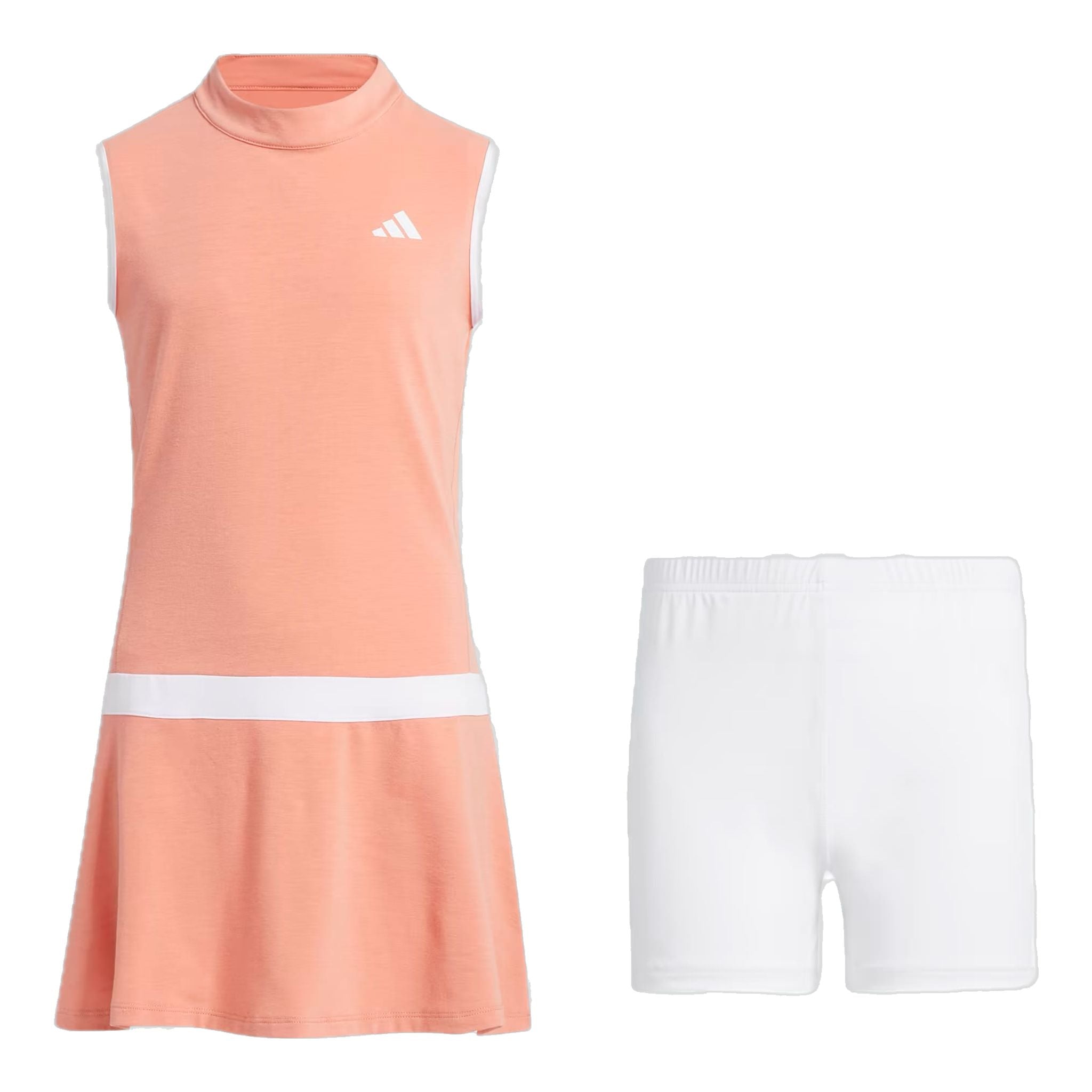 Robe sans manches Adidas pour filles et jeunes femmes