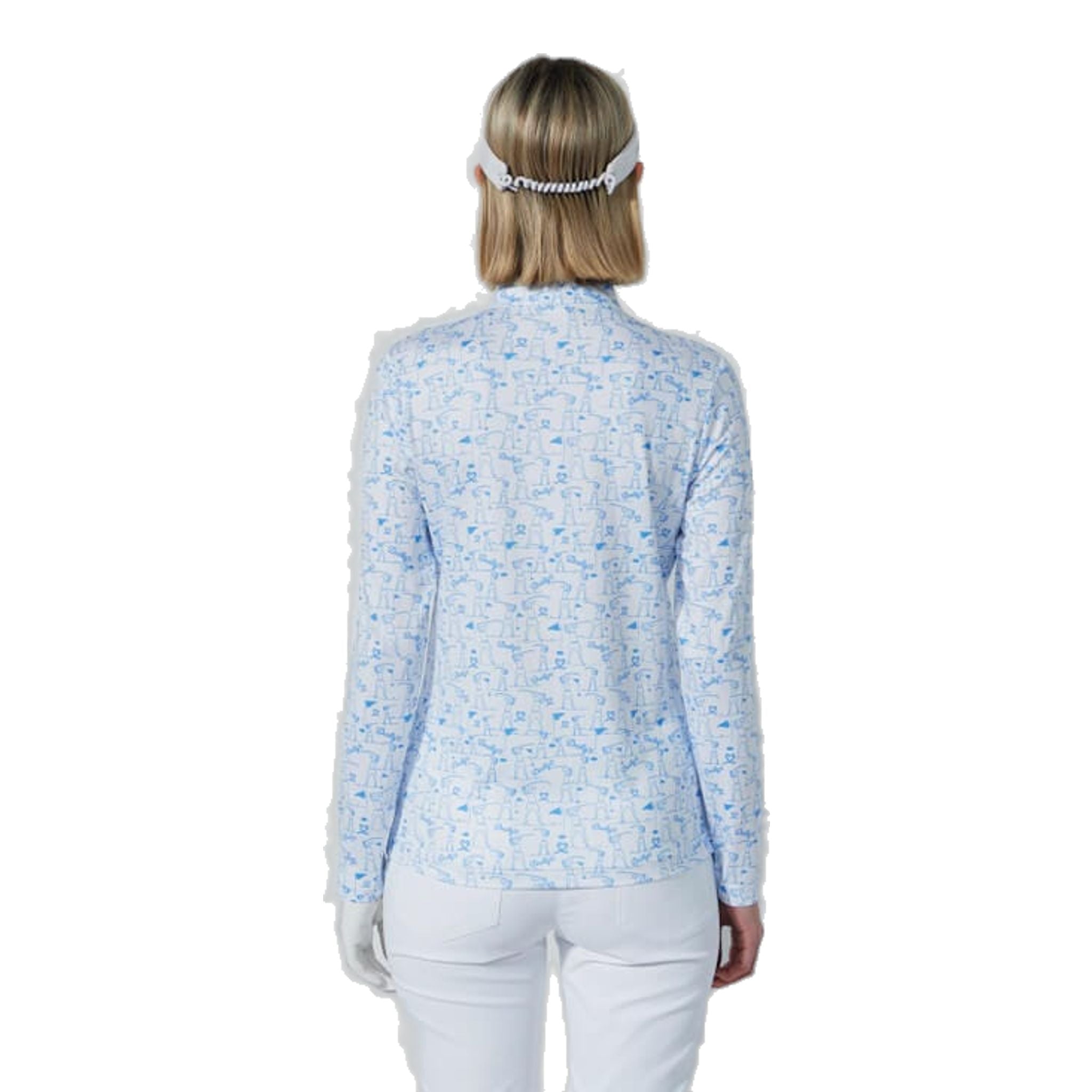 Sous-vêtement technique Daily Sports Tempo LS à col demi-long pour femme