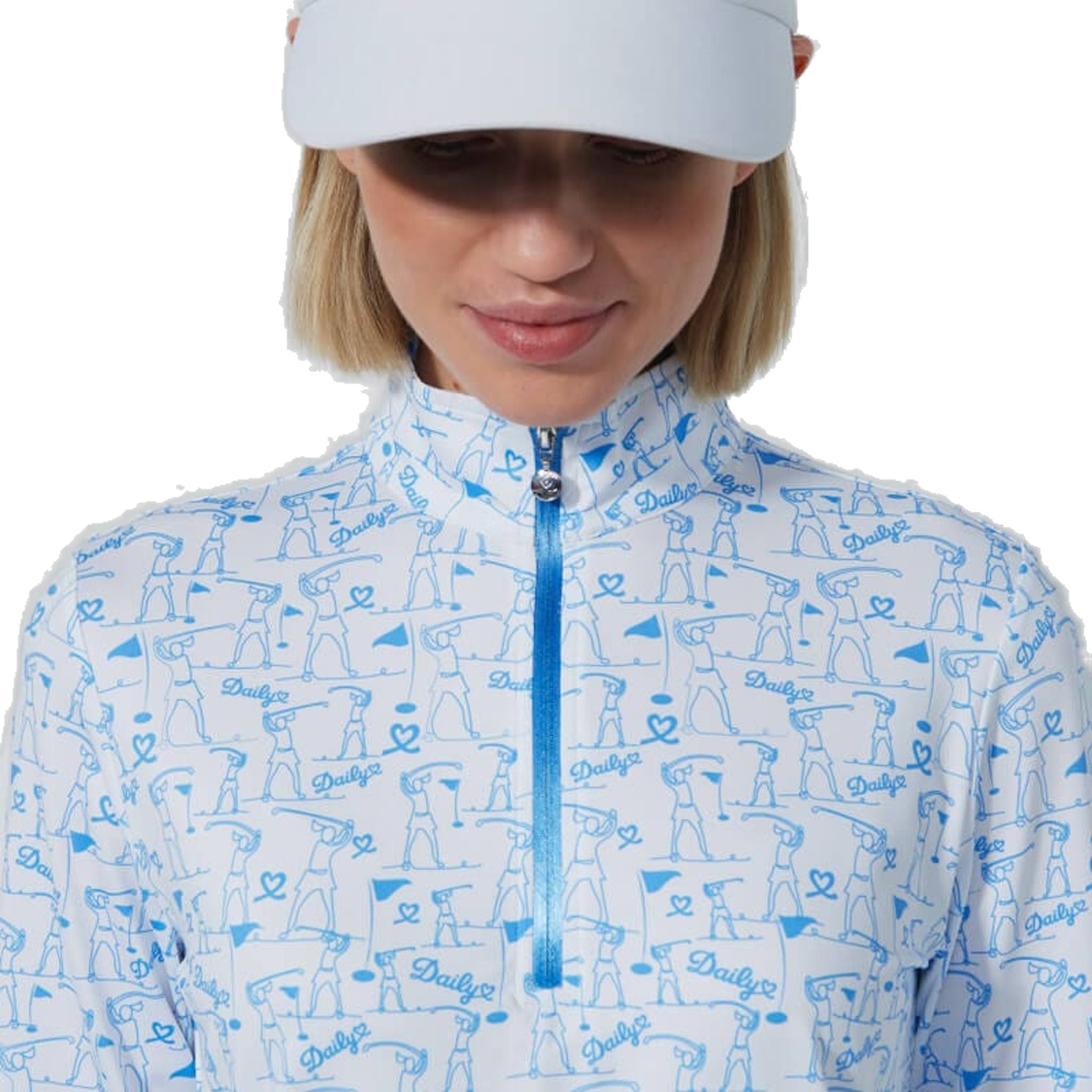 Sous-vêtement technique Daily Sports Tempo LS à col demi-long pour femme
