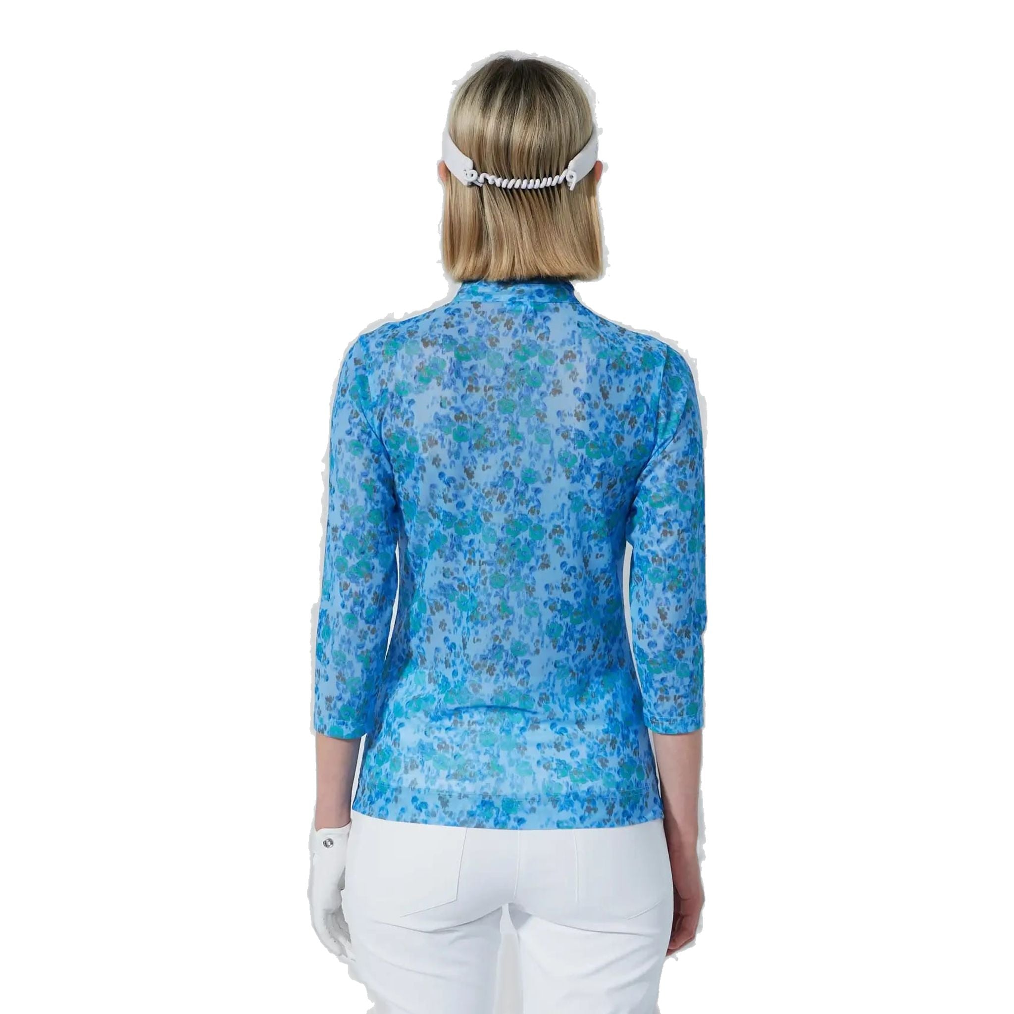 Polo 3/4 manches en maille Breeze de Daily Sports pour femme