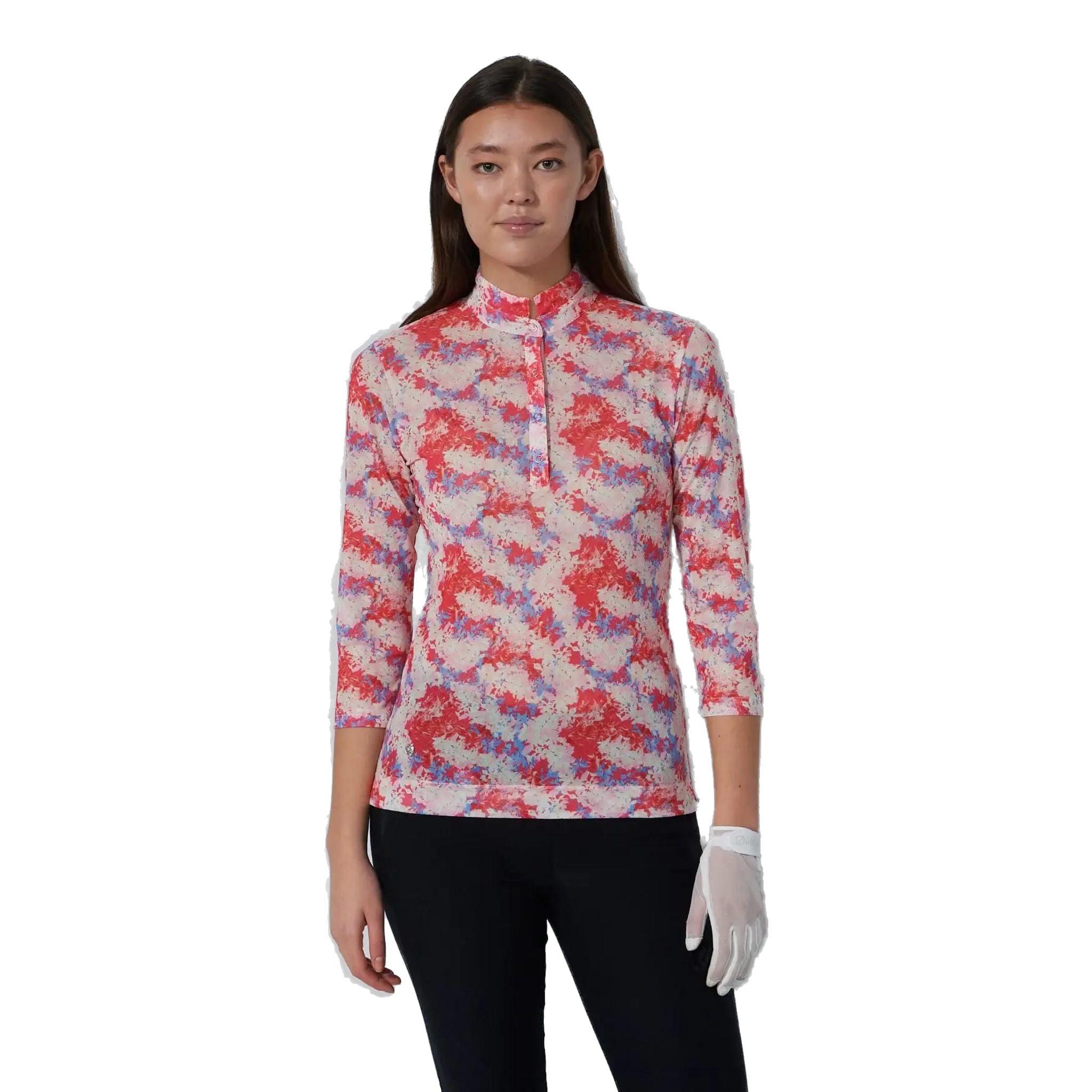 Polo 3/4 manches en maille Breeze de Daily Sports pour femme