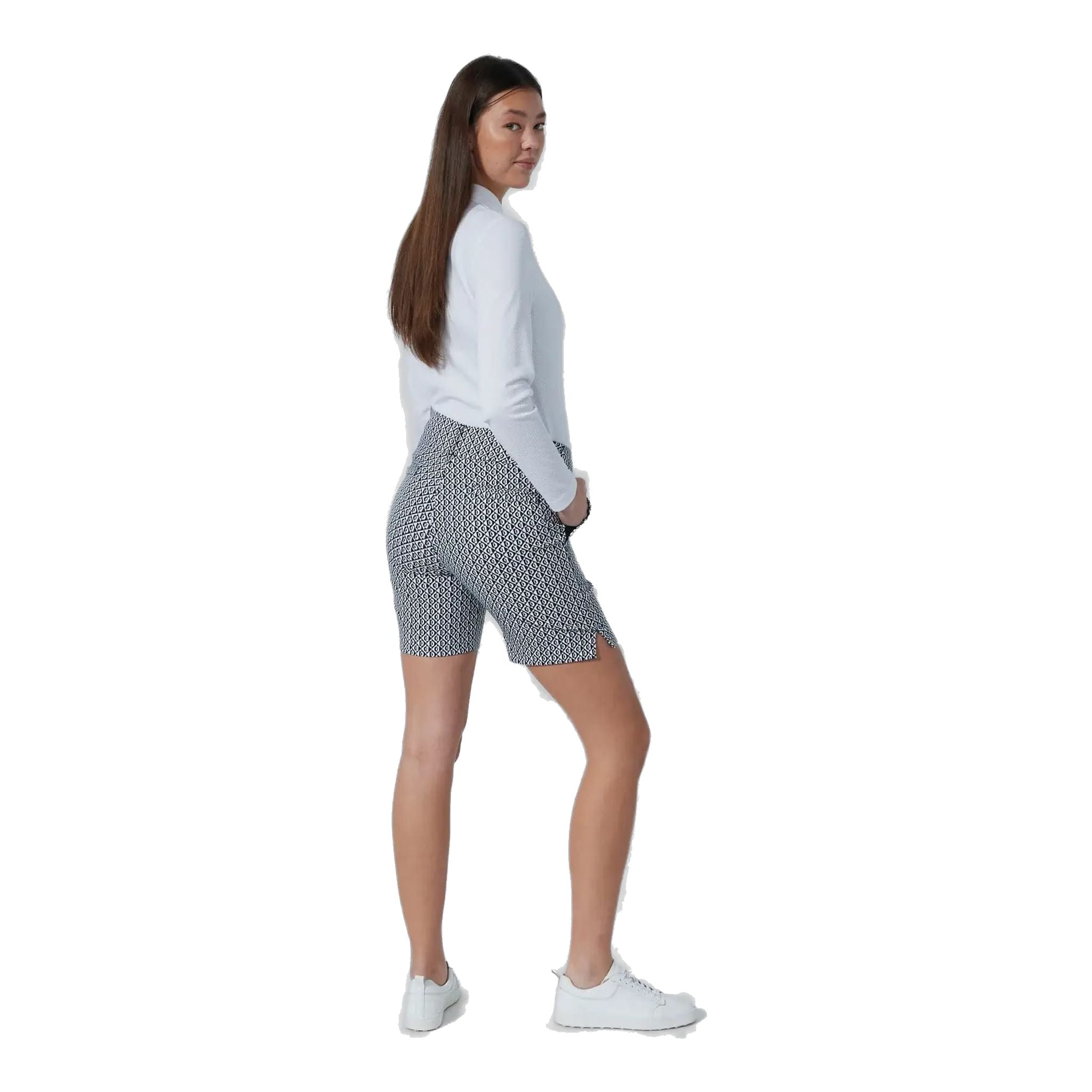 Short Daily Sports Magic Motif 44 cm Femme