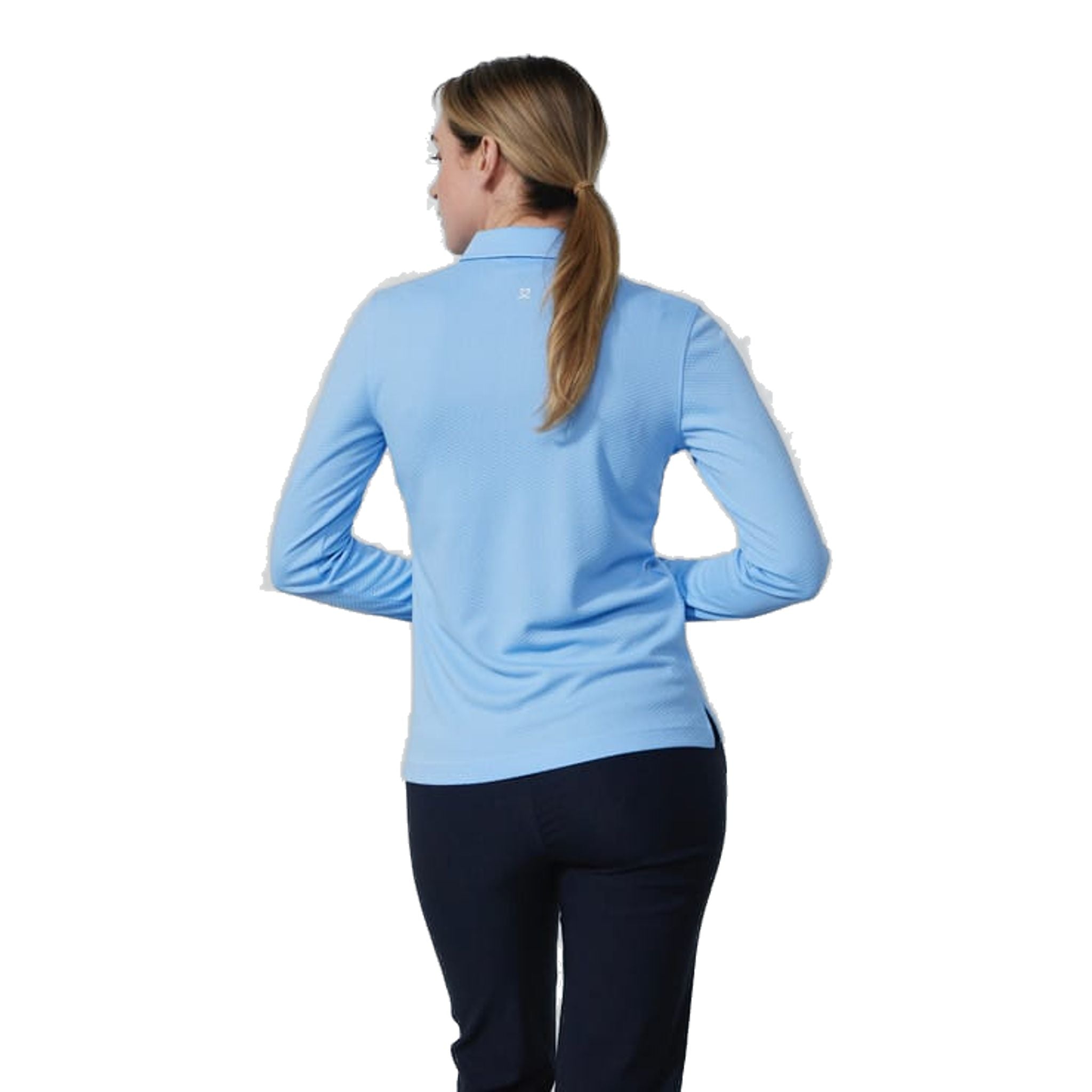 Polo Daily Sports Peoria Ls Belle Blue M Femme